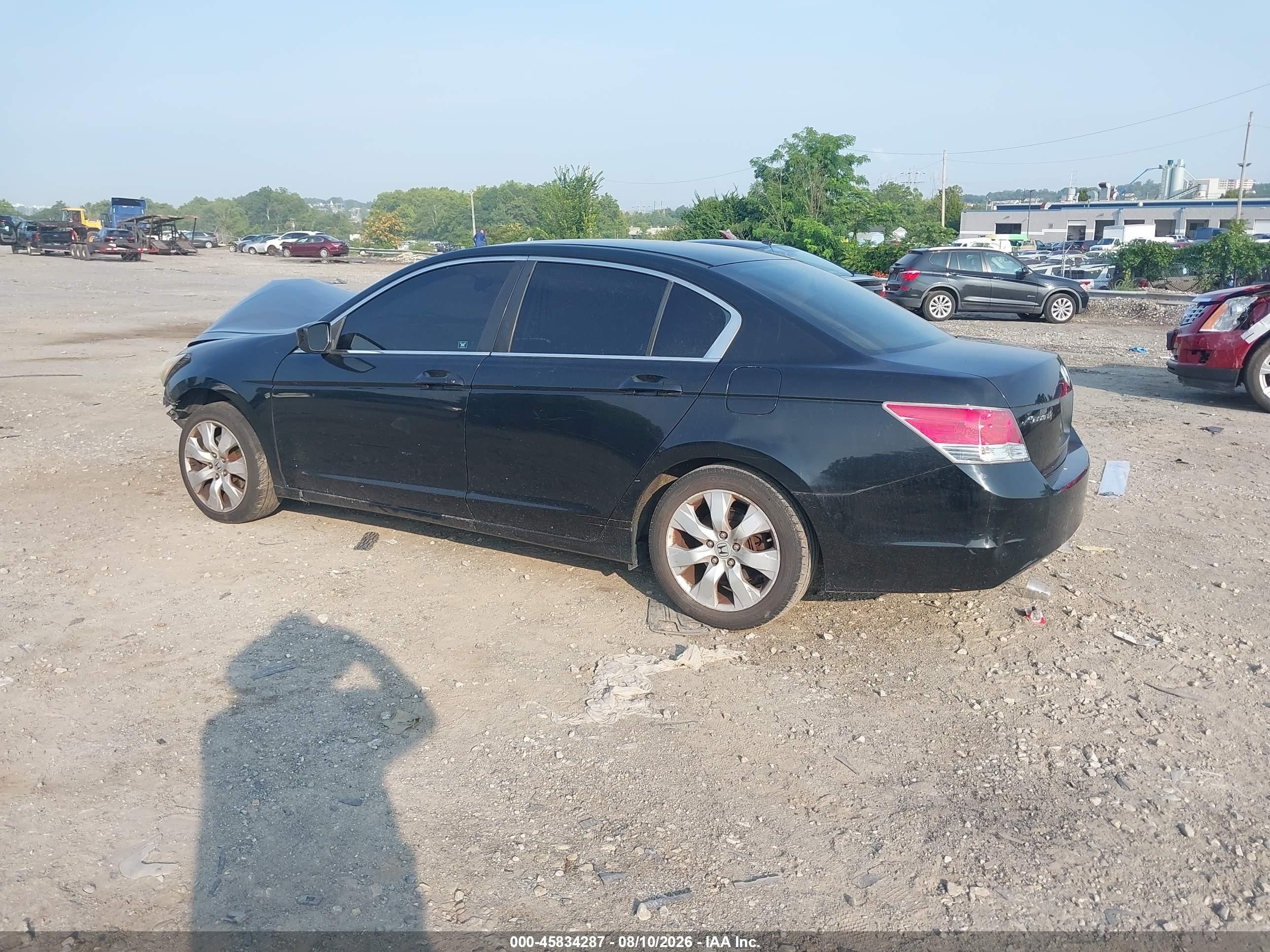 2010 Honda Accord 2.4 Ex Black vin: 1HGCP2F79AA054855