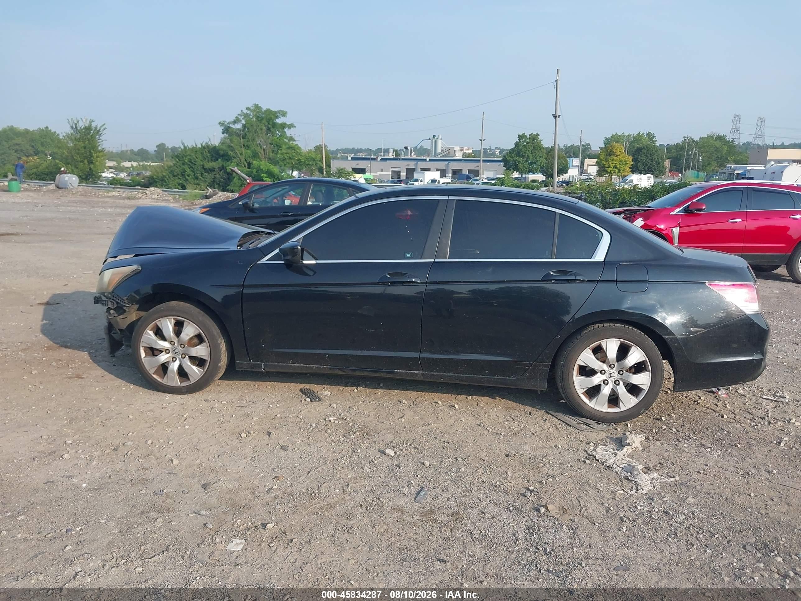 2010 Honda Accord 2.4 Ex Black vin: 1HGCP2F79AA054855