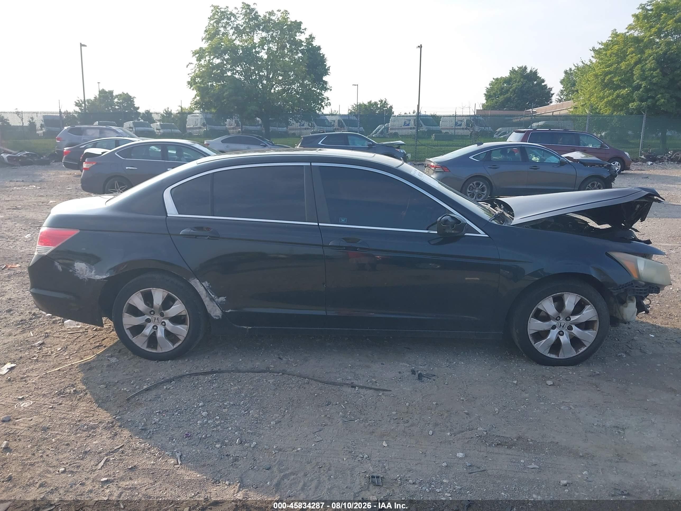 2010 Honda Accord 2.4 Ex Black vin: 1HGCP2F79AA054855