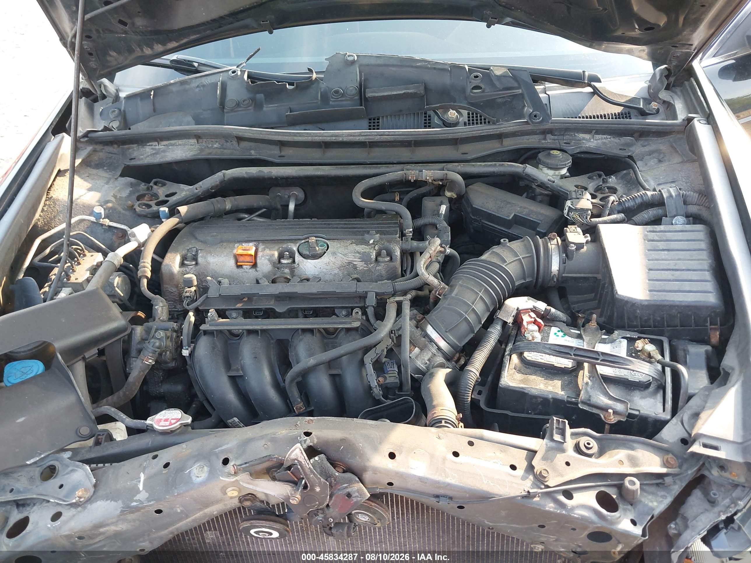 2010 Honda Accord 2.4 Ex Black vin: 1HGCP2F79AA054855