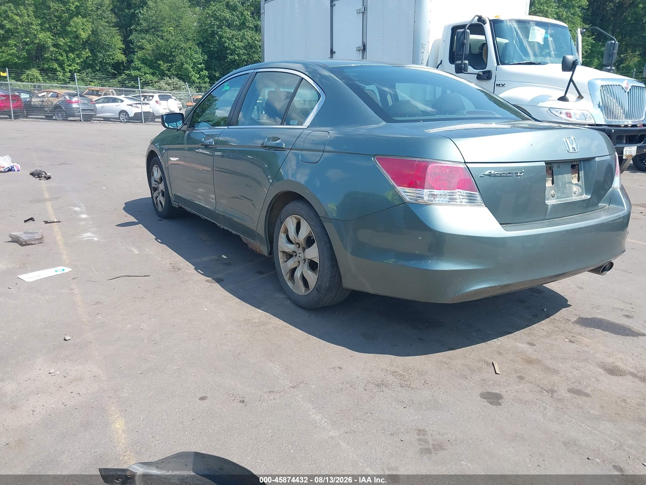 2010 Honda Accord 2.4 Ex Green vin: 1HGCP2F79AA125875