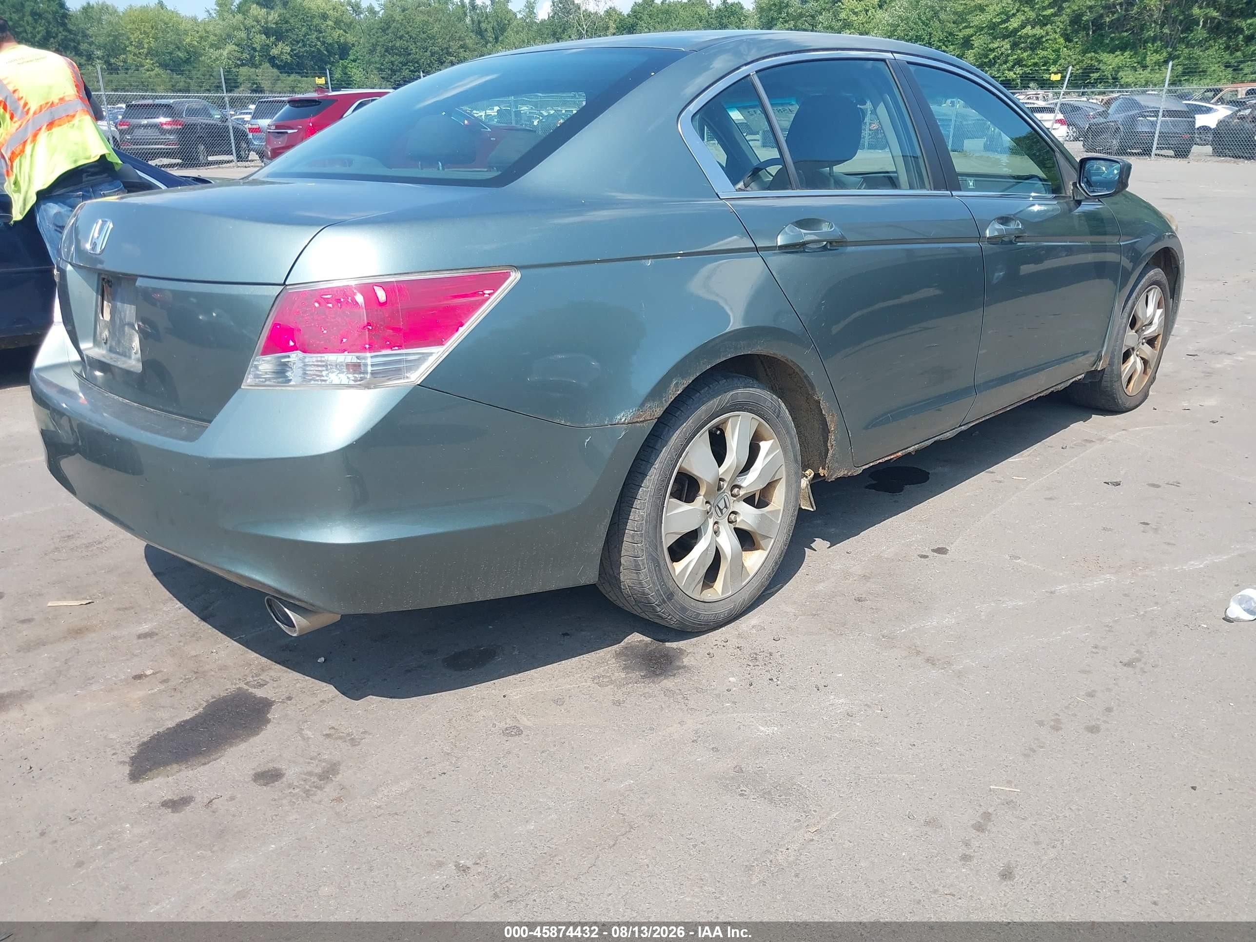 2010 Honda Accord 2.4 Ex Green vin: 1HGCP2F79AA125875