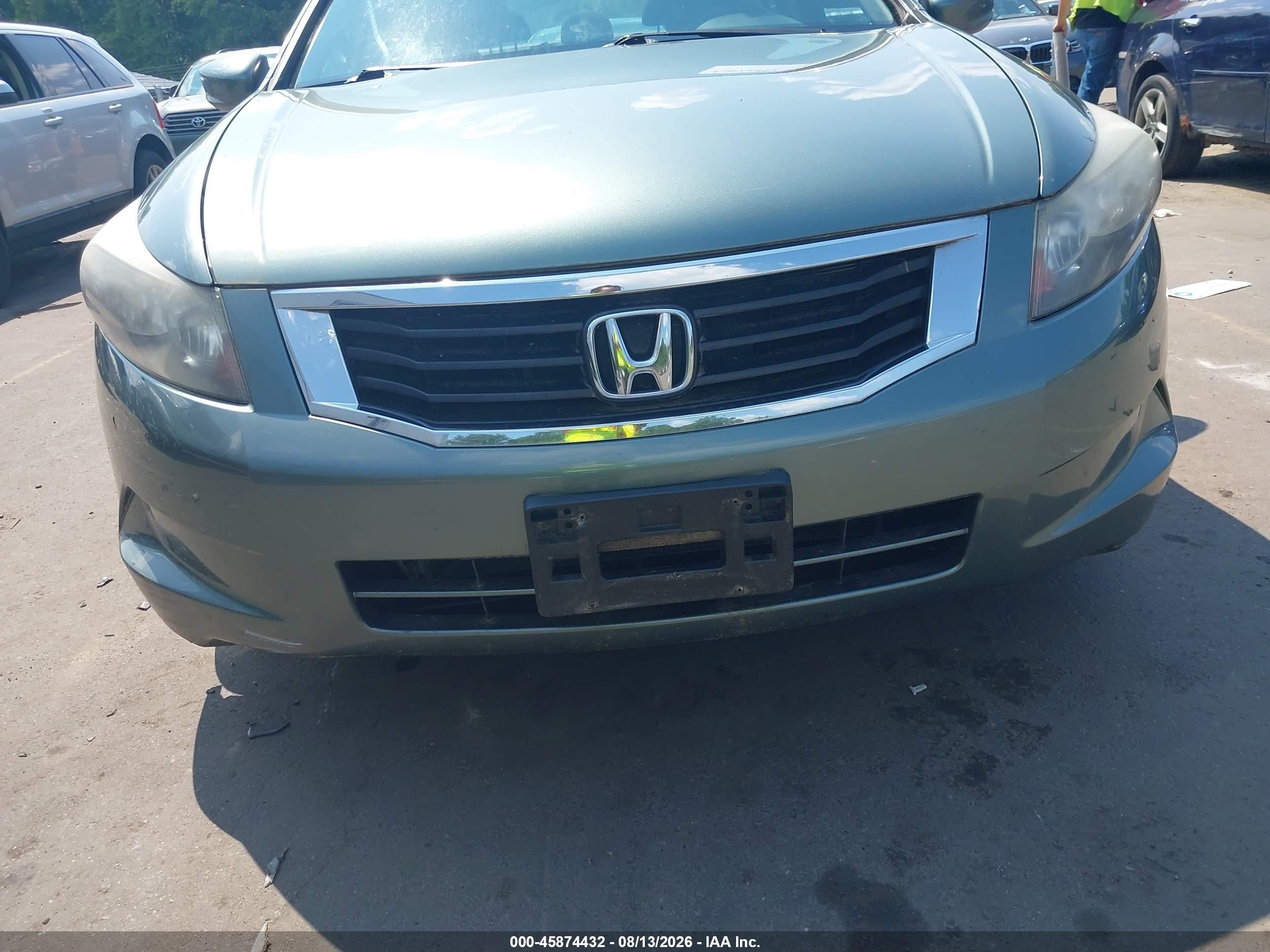 2010 Honda Accord 2.4 Ex Green vin: 1HGCP2F79AA125875