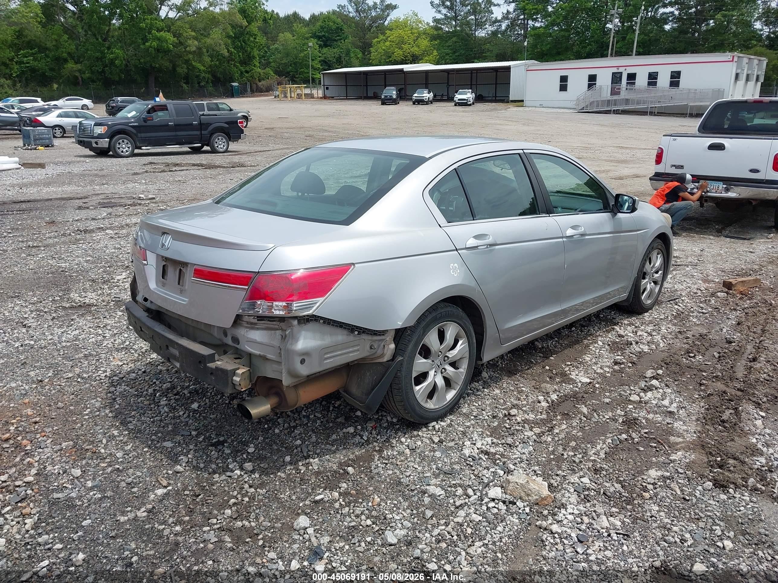 2010 Honda Accord 2.4 Ex Серебряный vin: 1HGCP2F79AA129893