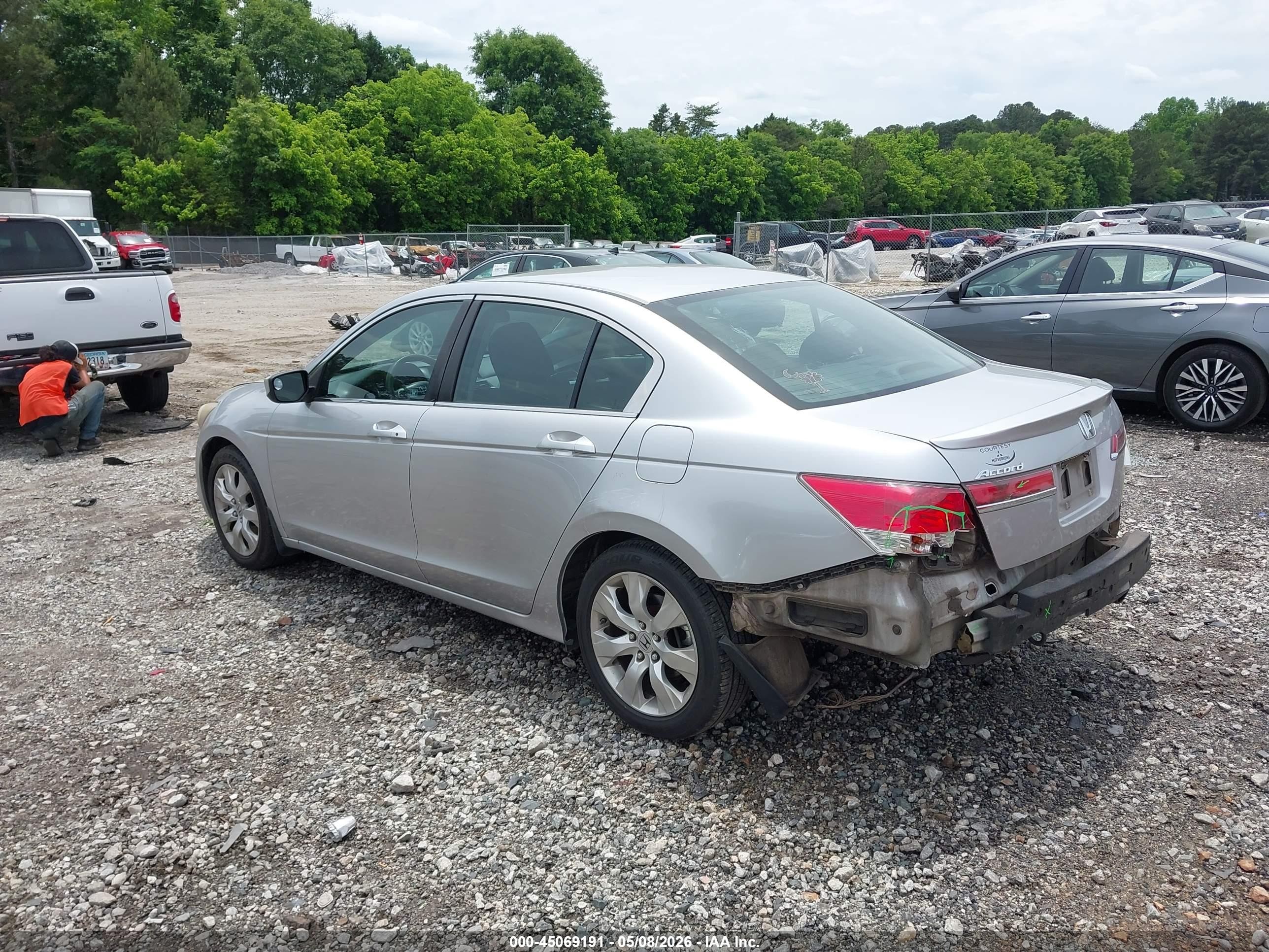 2010 Honda Accord 2.4 Ex Серебряный vin: 1HGCP2F79AA129893