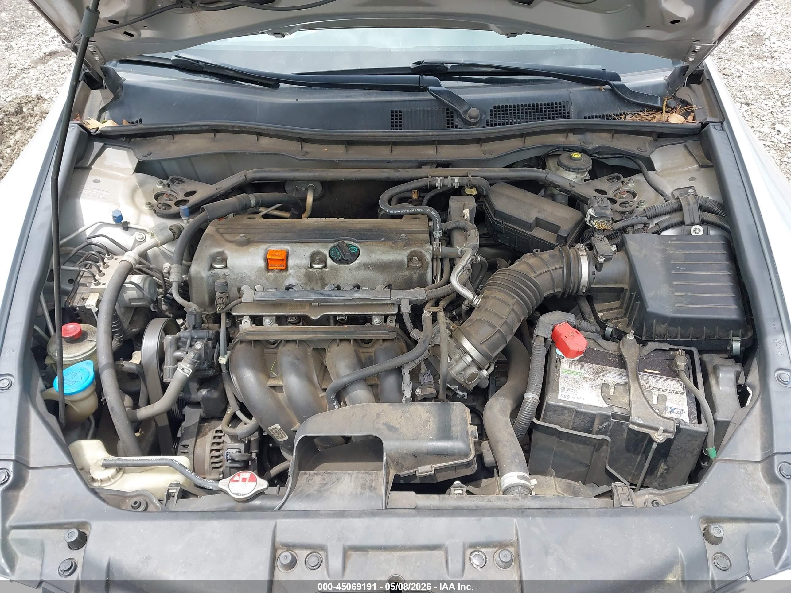 2010 Honda Accord 2.4 Ex Серебряный vin: 1HGCP2F79AA129893