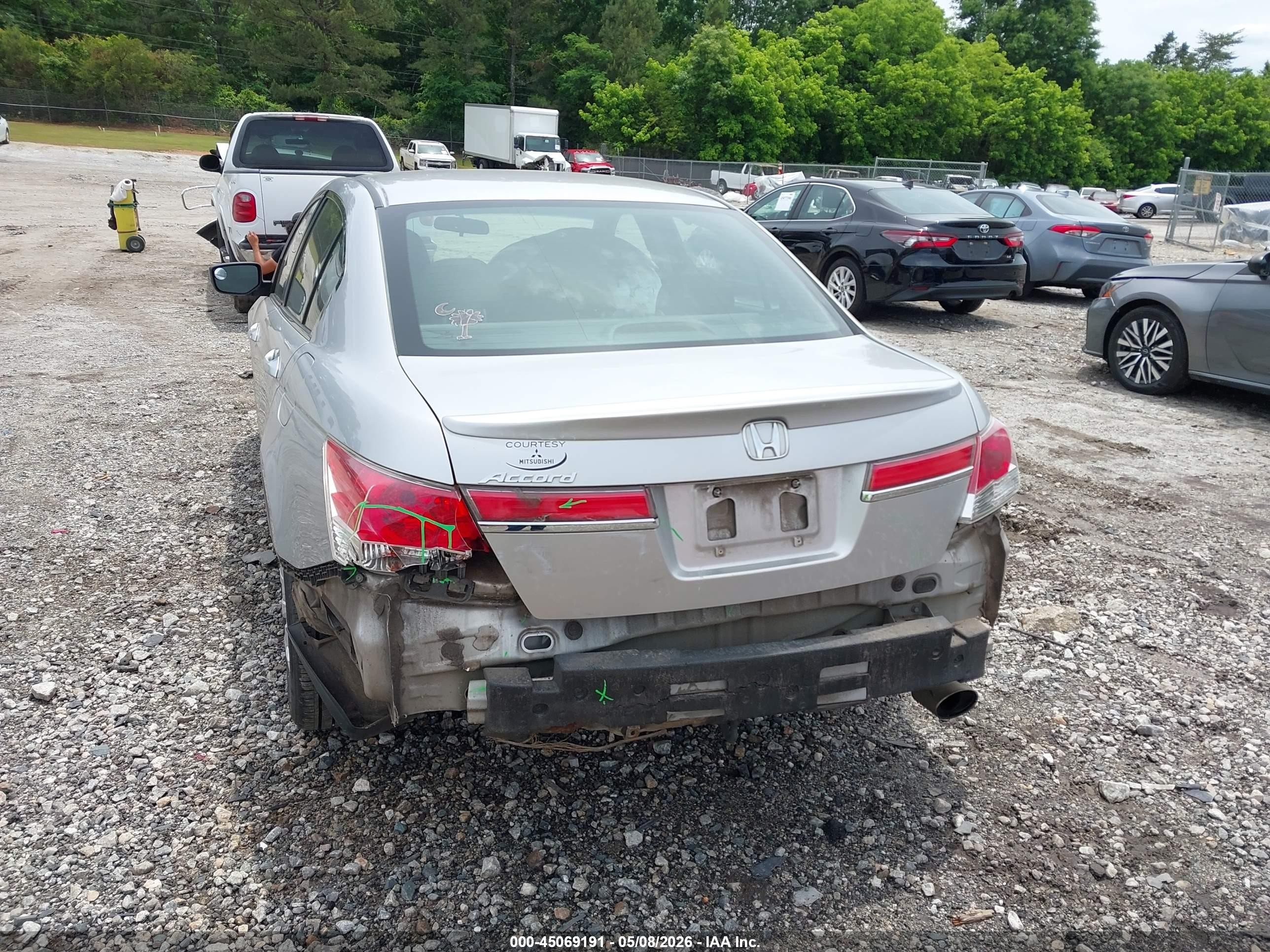 2010 Honda Accord 2.4 Ex Серебряный vin: 1HGCP2F79AA129893