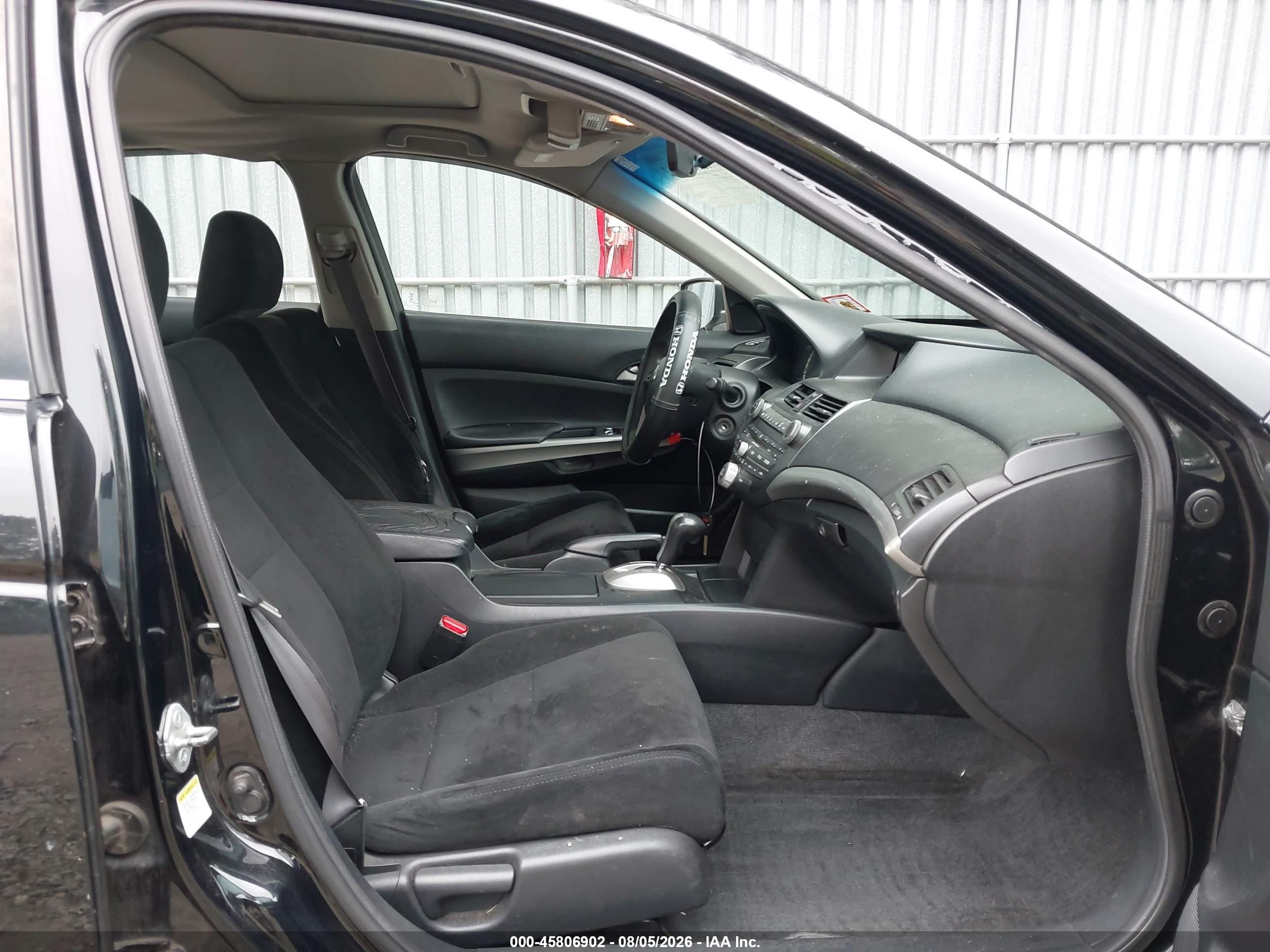 2010 Honda Accord 2.4 Ex Black vin: 1HGCP2F79AA156074