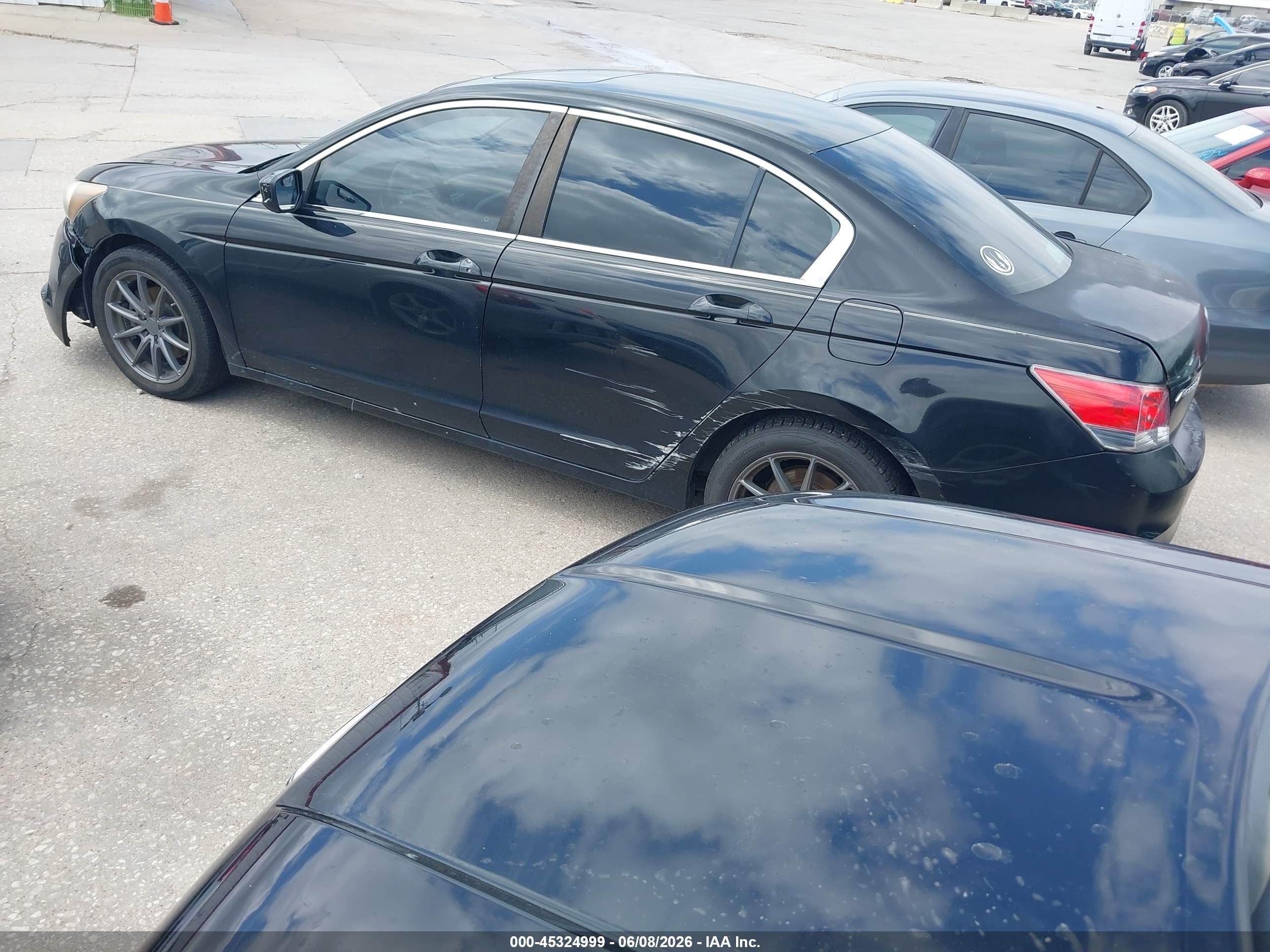 2010 Honda Accord 2.4 Ex Черный vin: 1HGCP2F79AA165941