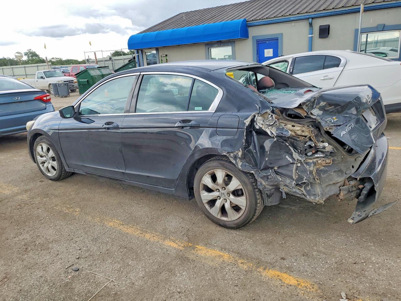 2010 Honda Accord Ex Черный vin: 1HGCP2F79AA180701