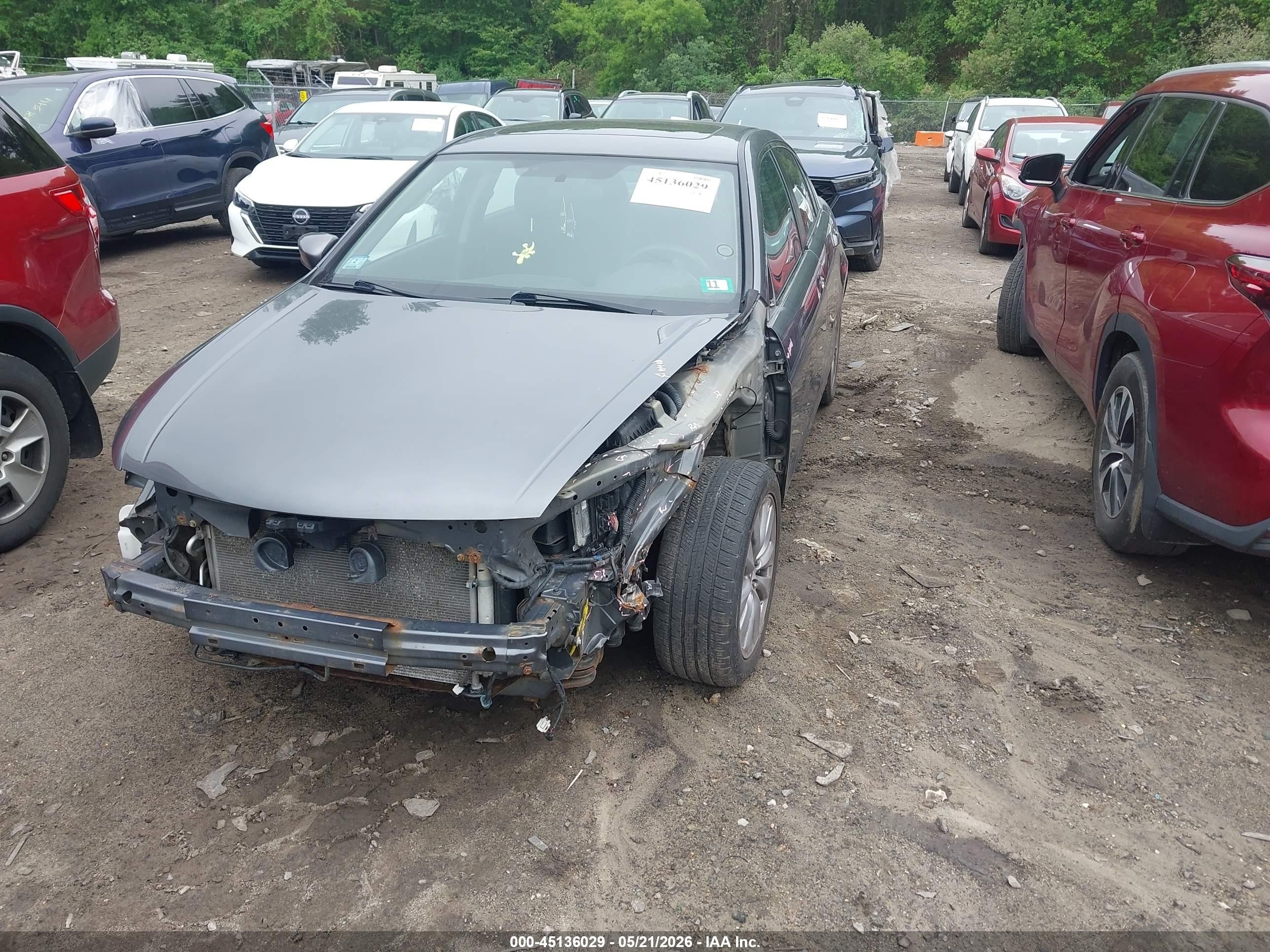 2011 Honda Accord 2.4 Ex Dark Blue vin: 1HGCP2F79BA009822