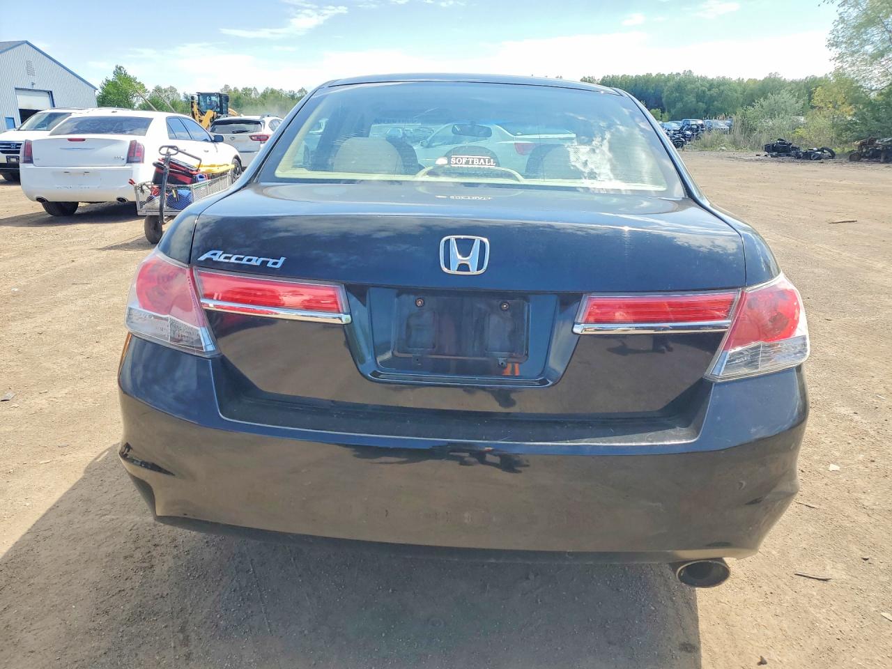 2011 Honda Accord Ex Черный vin: 1HGCP2F79BA014602