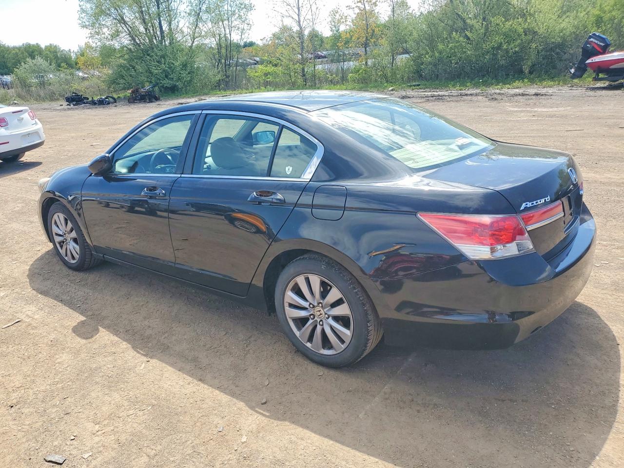 2011 Honda Accord Ex Черный vin: 1HGCP2F79BA014602