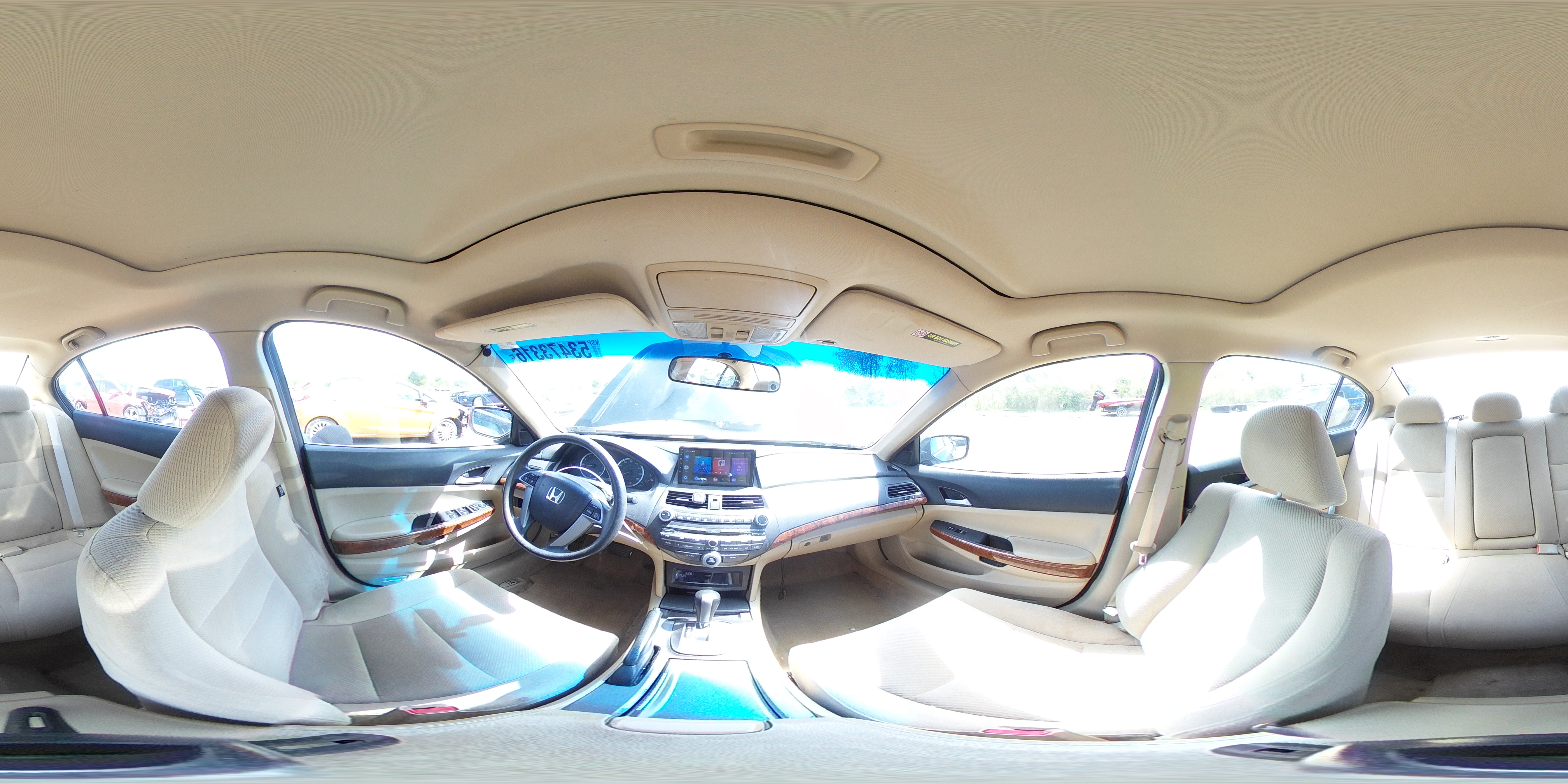2011 Honda Accord Ex Черный vin: 1HGCP2F79BA014602
