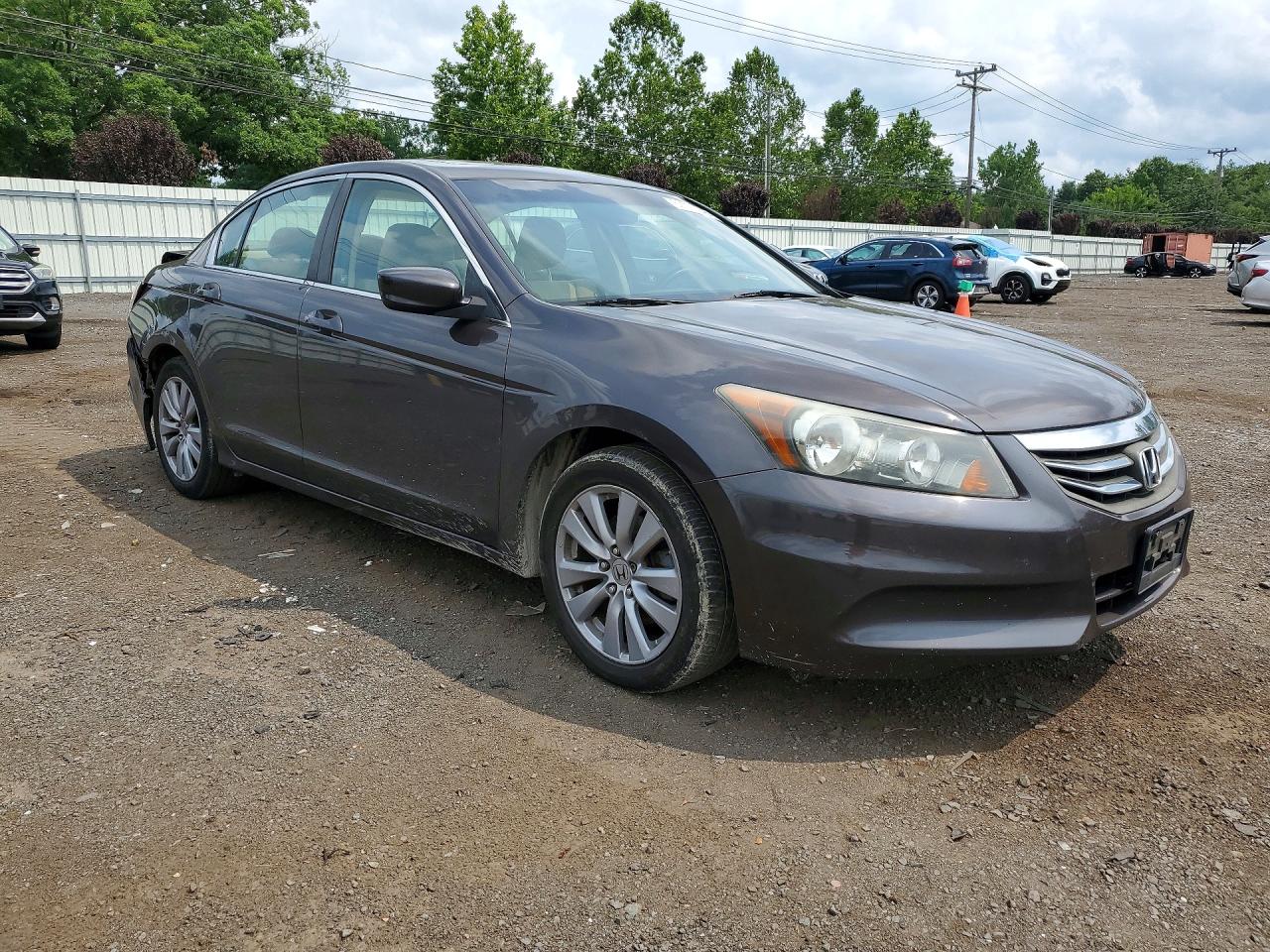 2011 Honda Accord Ex Серый vin: 1HGCP2F79BA020898