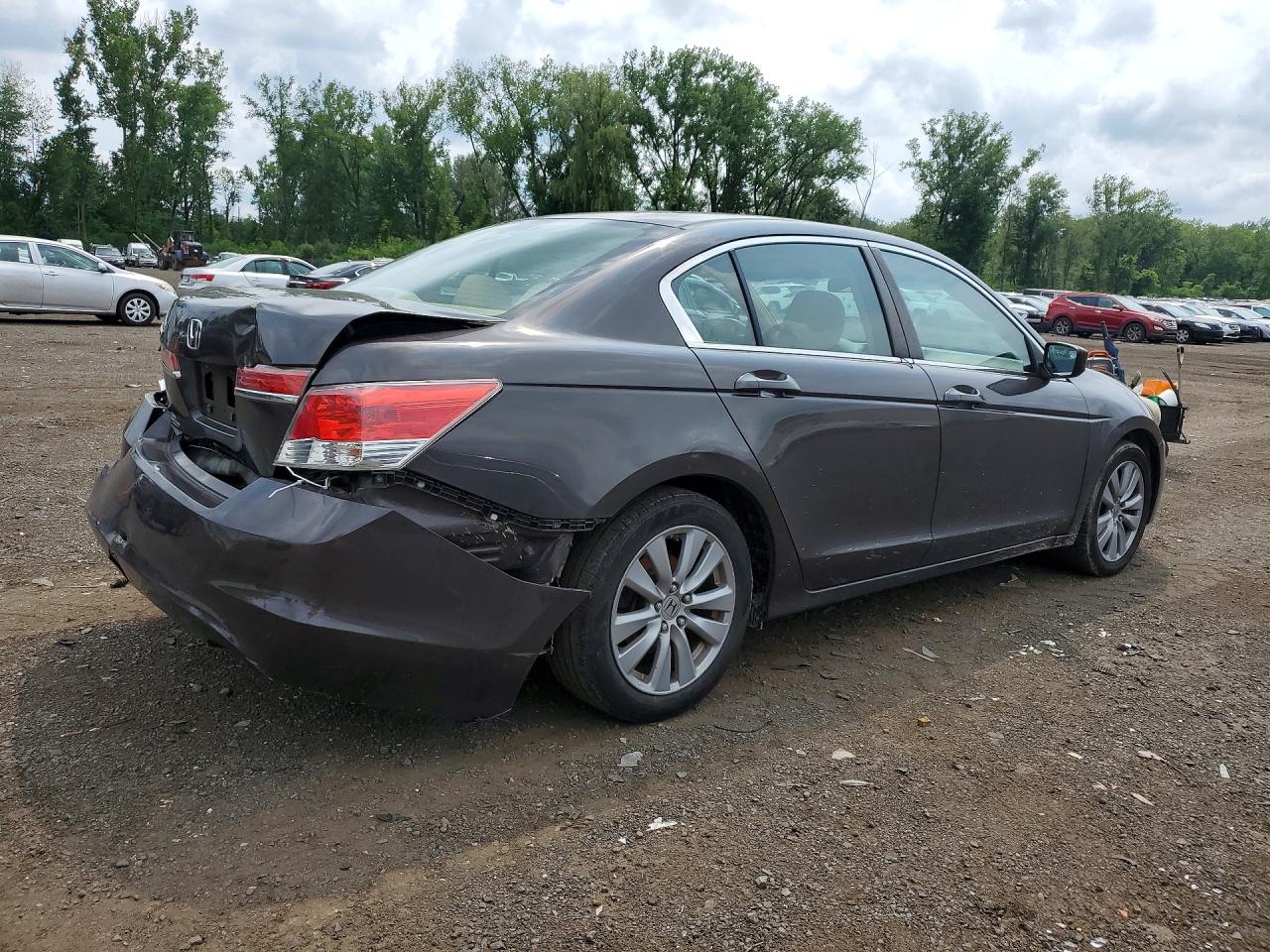 2011 Honda Accord Ex Серый vin: 1HGCP2F79BA020898
