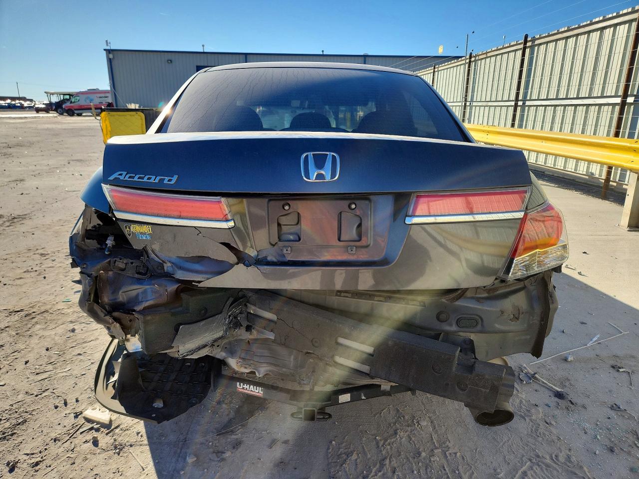 2011 Honda Accord Ex Gray vin: 1HGCP2F79BA091504
