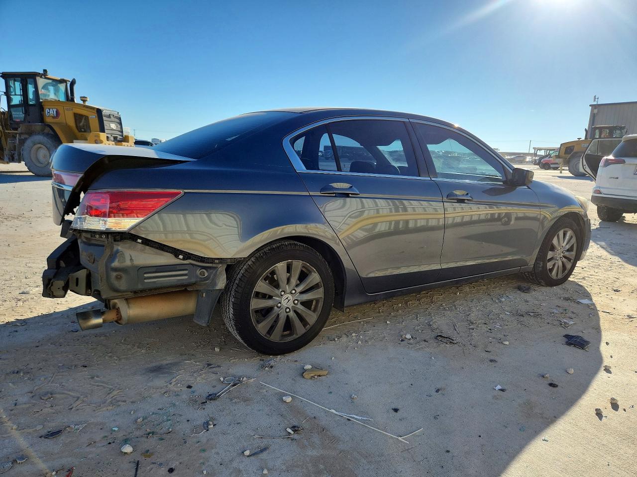 2011 Honda Accord Ex Gray vin: 1HGCP2F79BA091504