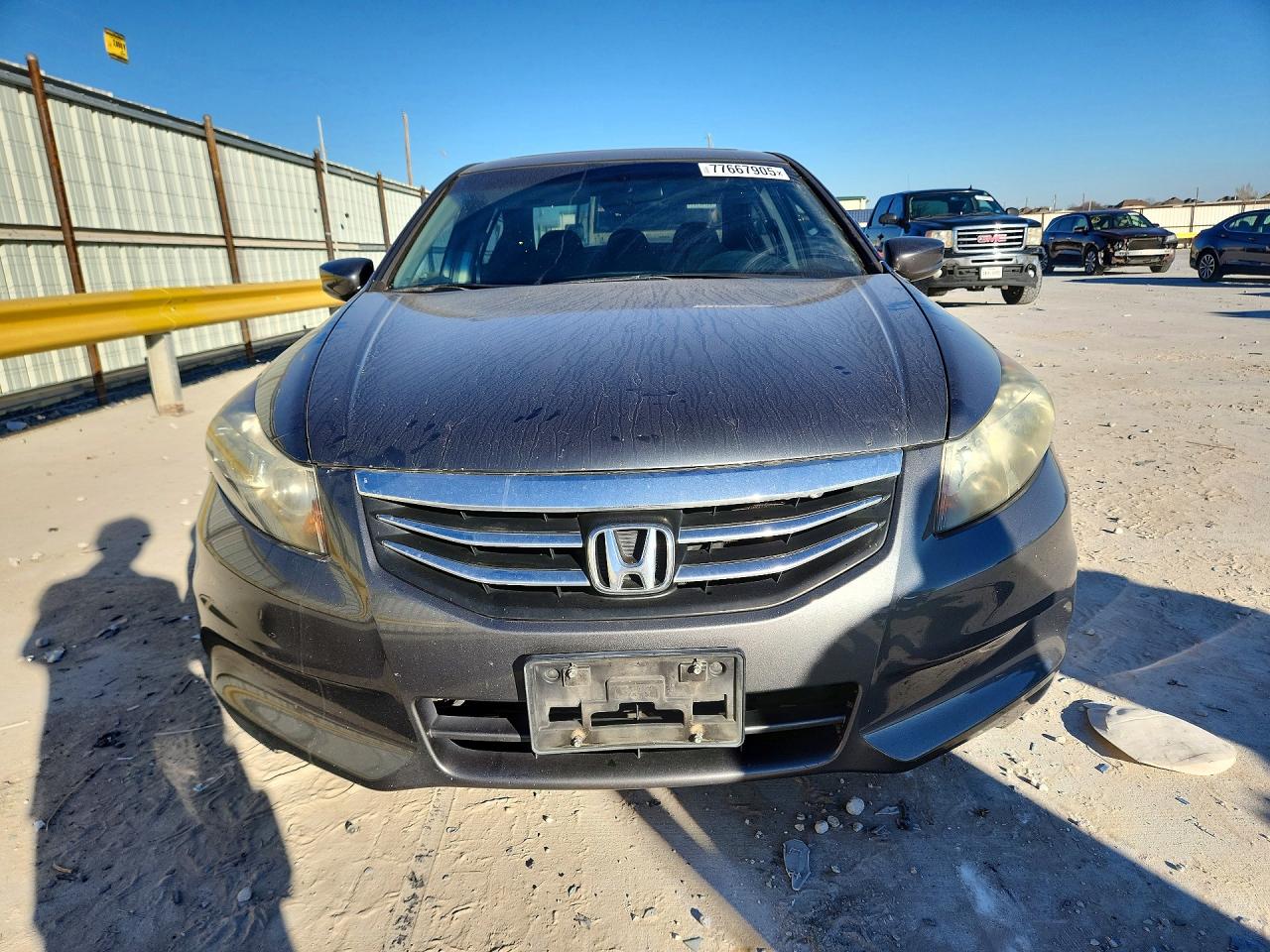 2011 Honda Accord Ex Gray vin: 1HGCP2F79BA091504