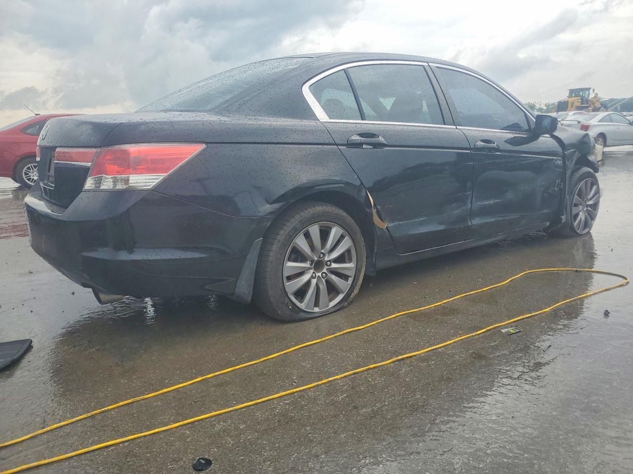 2011 Honda Accord Ex Black vin: 1HGCP2F79BA133458
