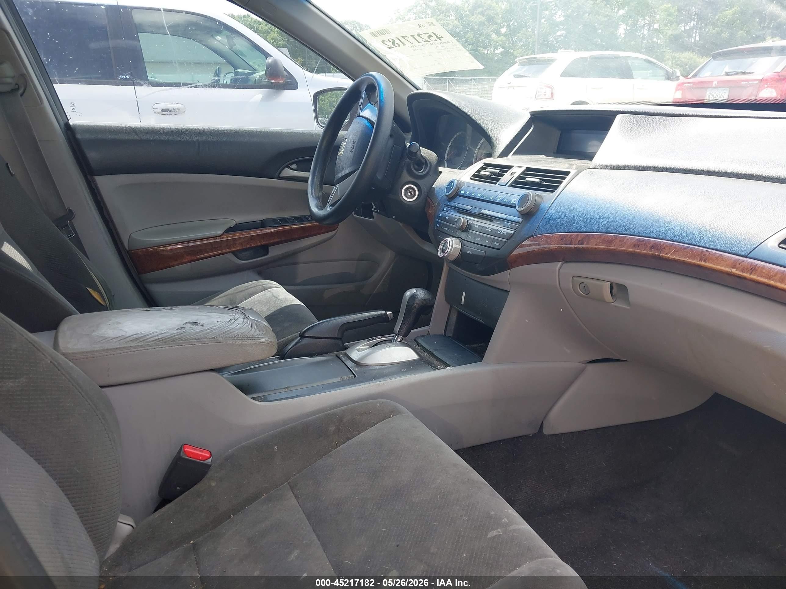 2011 Honda Accord 2.4 Ex Gray vin: 1HGCP2F79BA143052