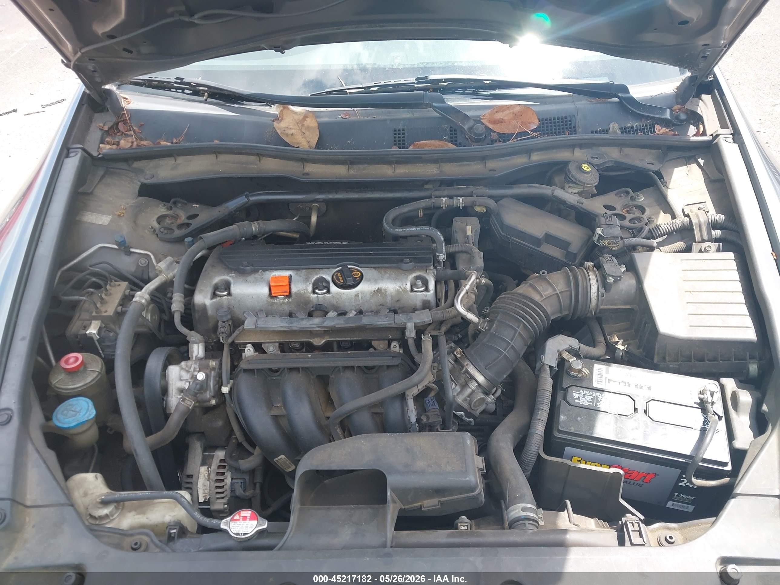 2011 Honda Accord 2.4 Ex Gray vin: 1HGCP2F79BA143052