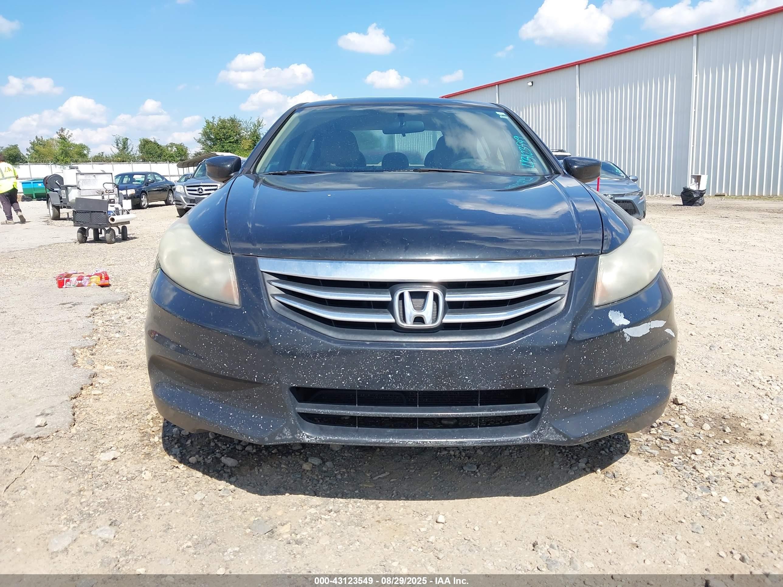 2012 Honda Accord Sdn Ex Black vin: 1HGCP2F79CA014827