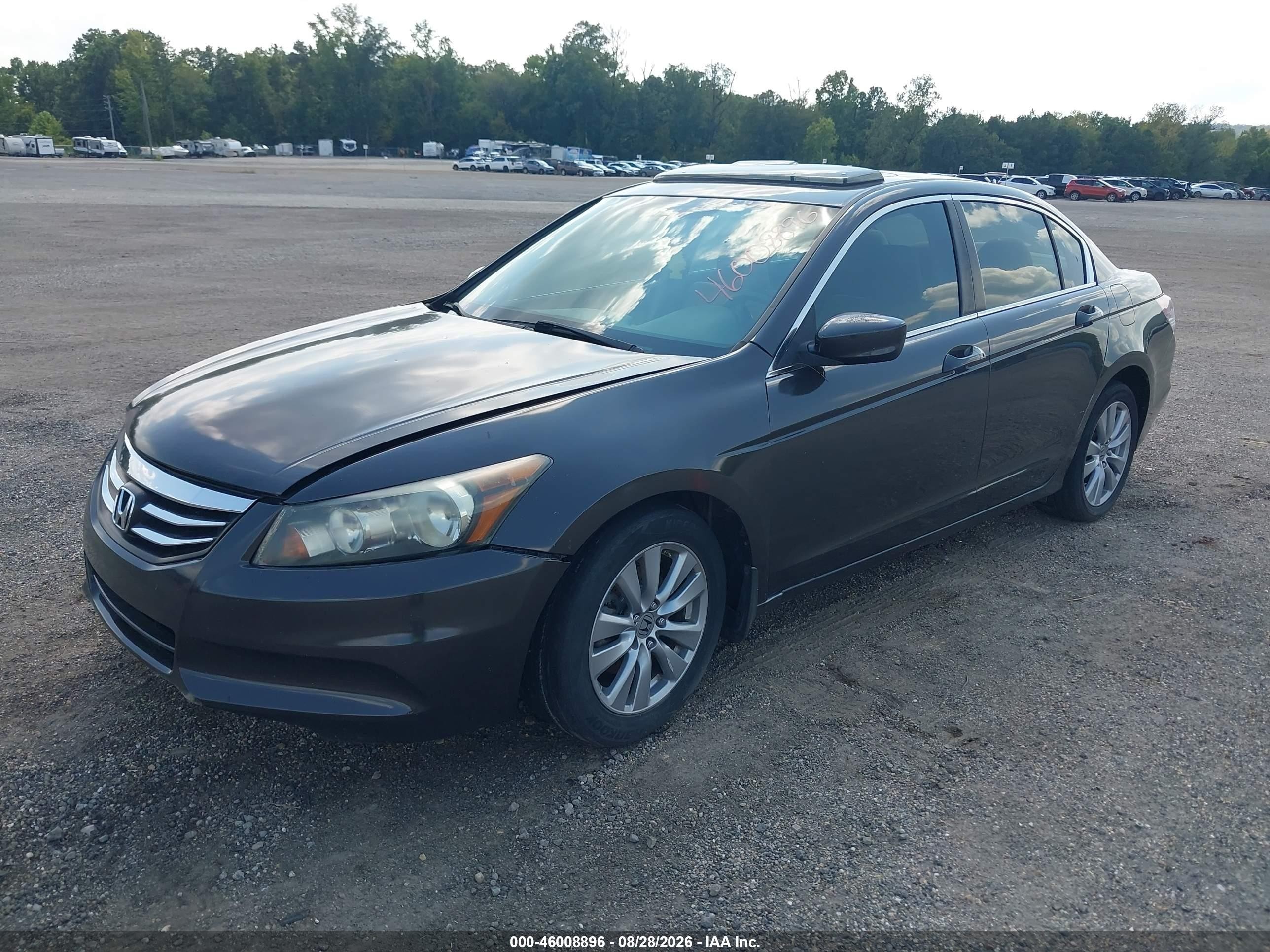 2012 Honda Accord 2.4 Ex Коричневый vin: 1HGCP2F79CA015072