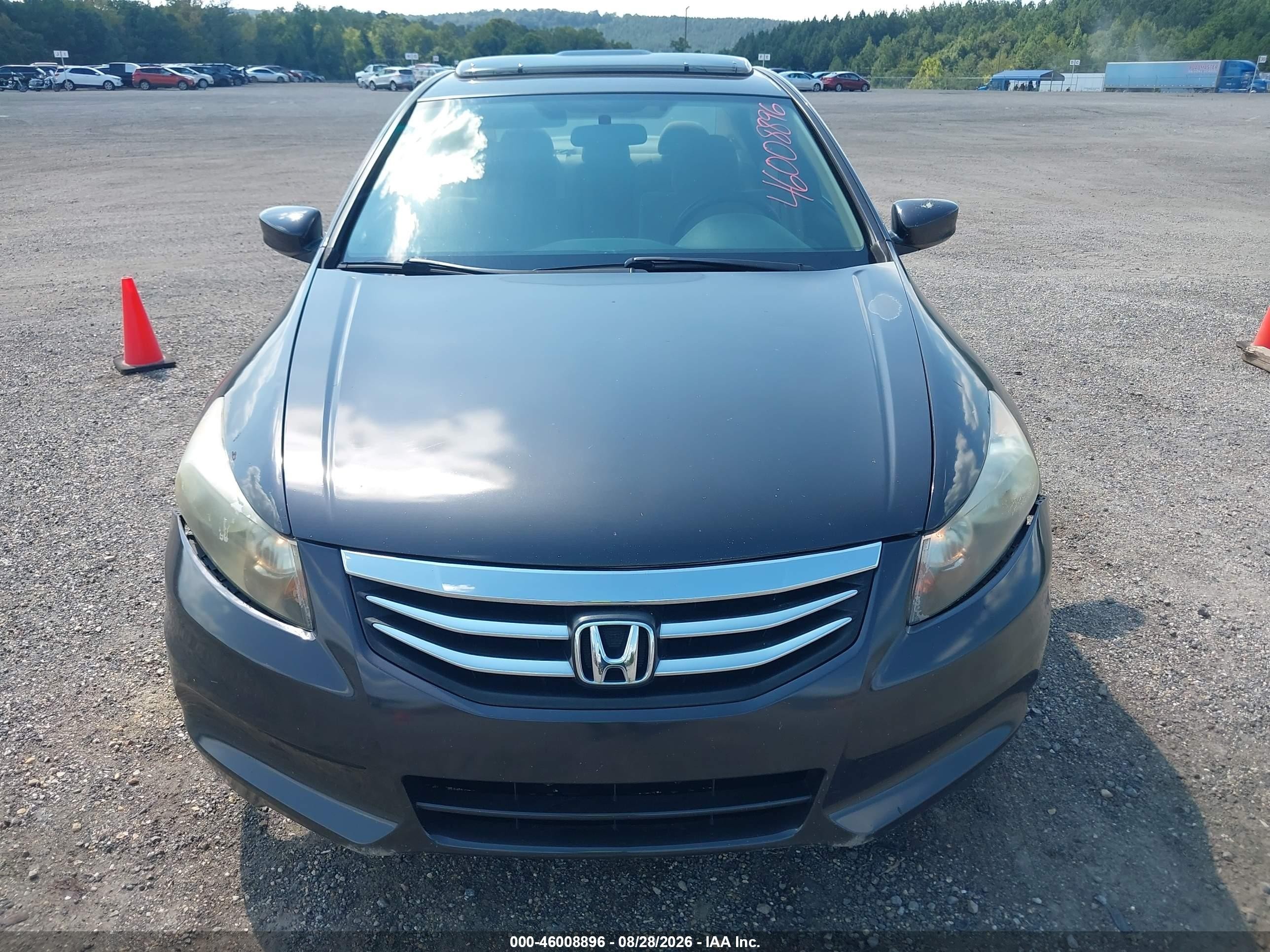 2012 Honda Accord 2.4 Ex Коричневый vin: 1HGCP2F79CA015072