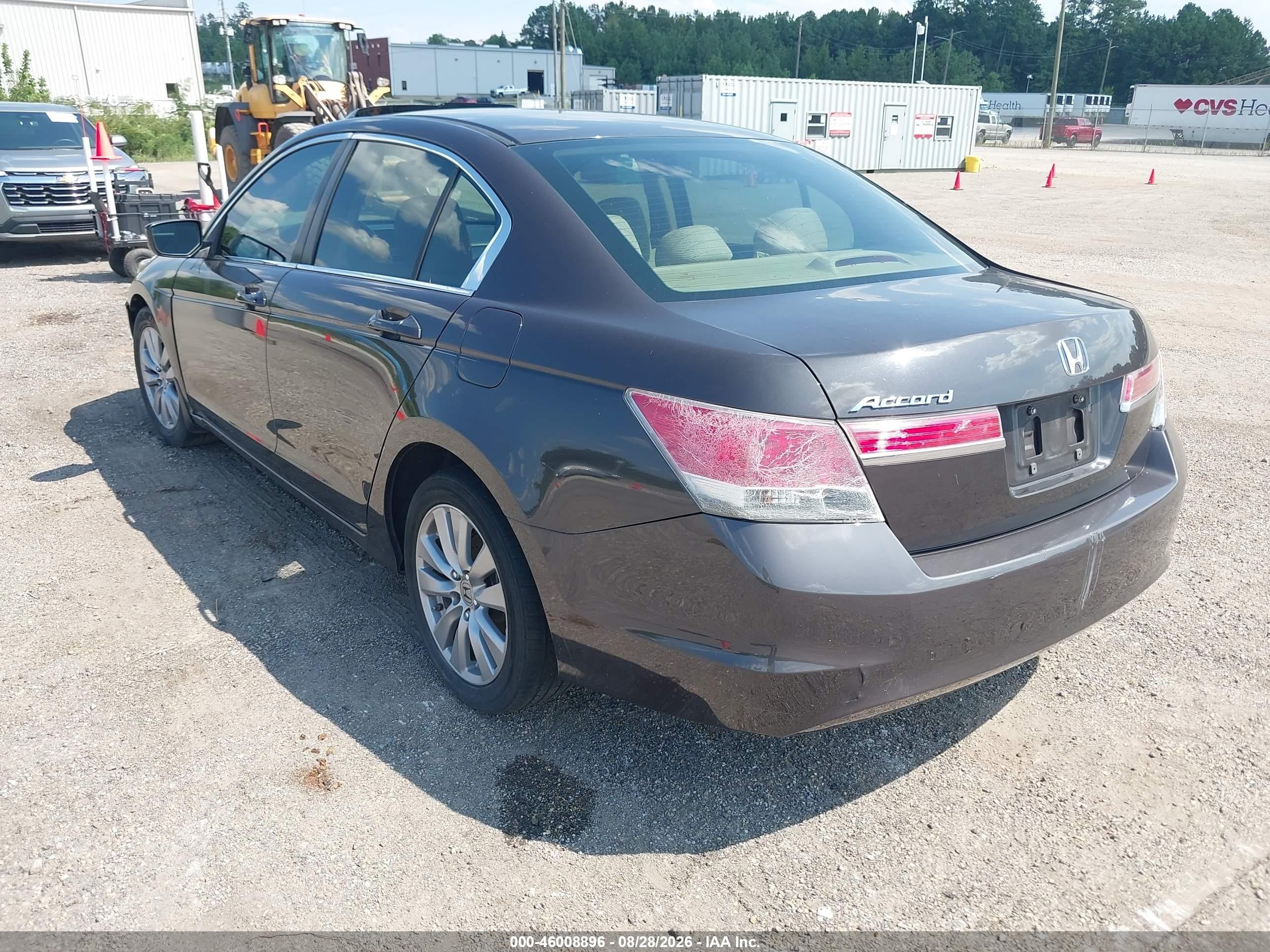 2012 Honda Accord 2.4 Ex Коричневый vin: 1HGCP2F79CA015072