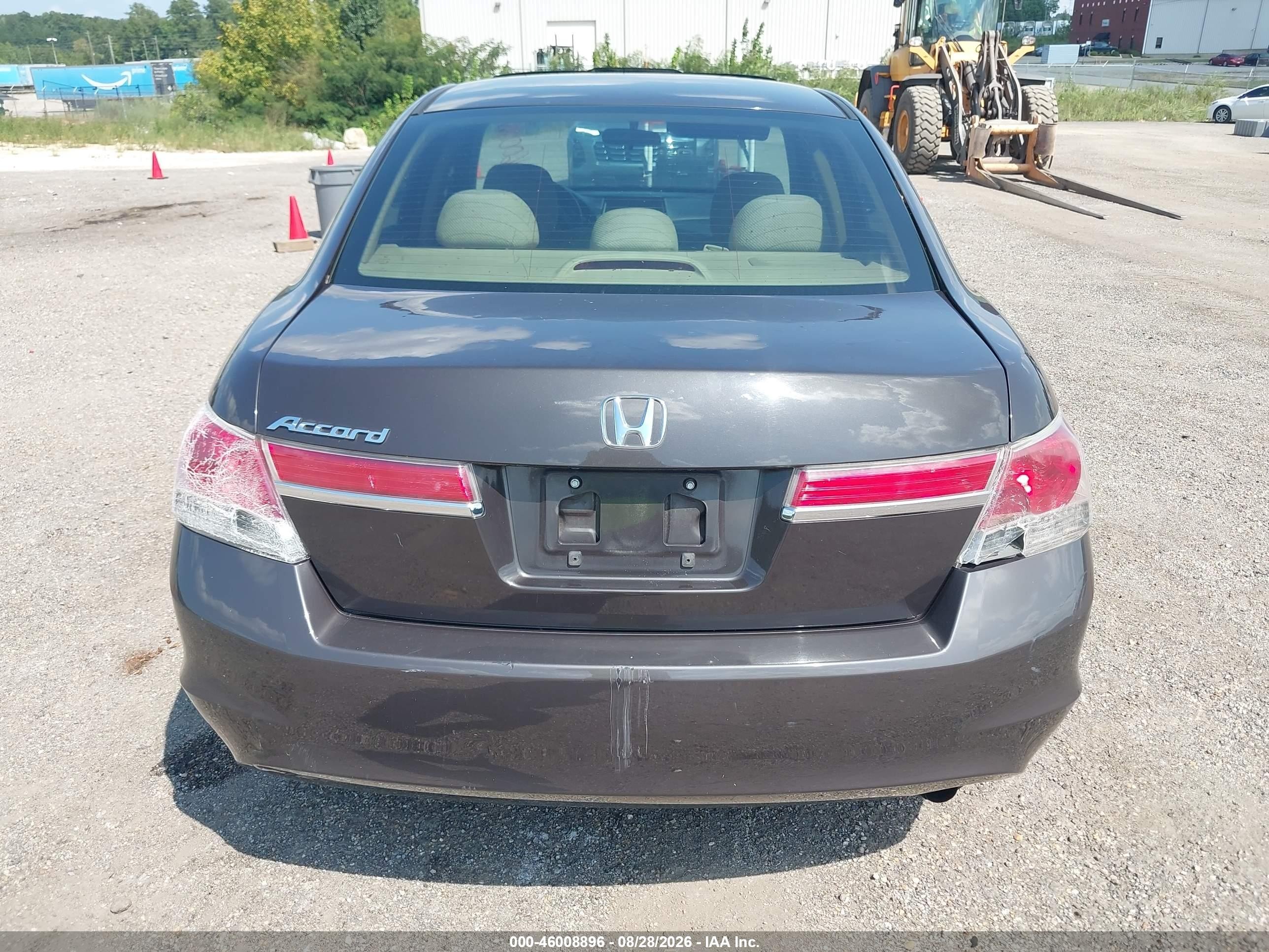 2012 Honda Accord 2.4 Ex Коричневый vin: 1HGCP2F79CA015072