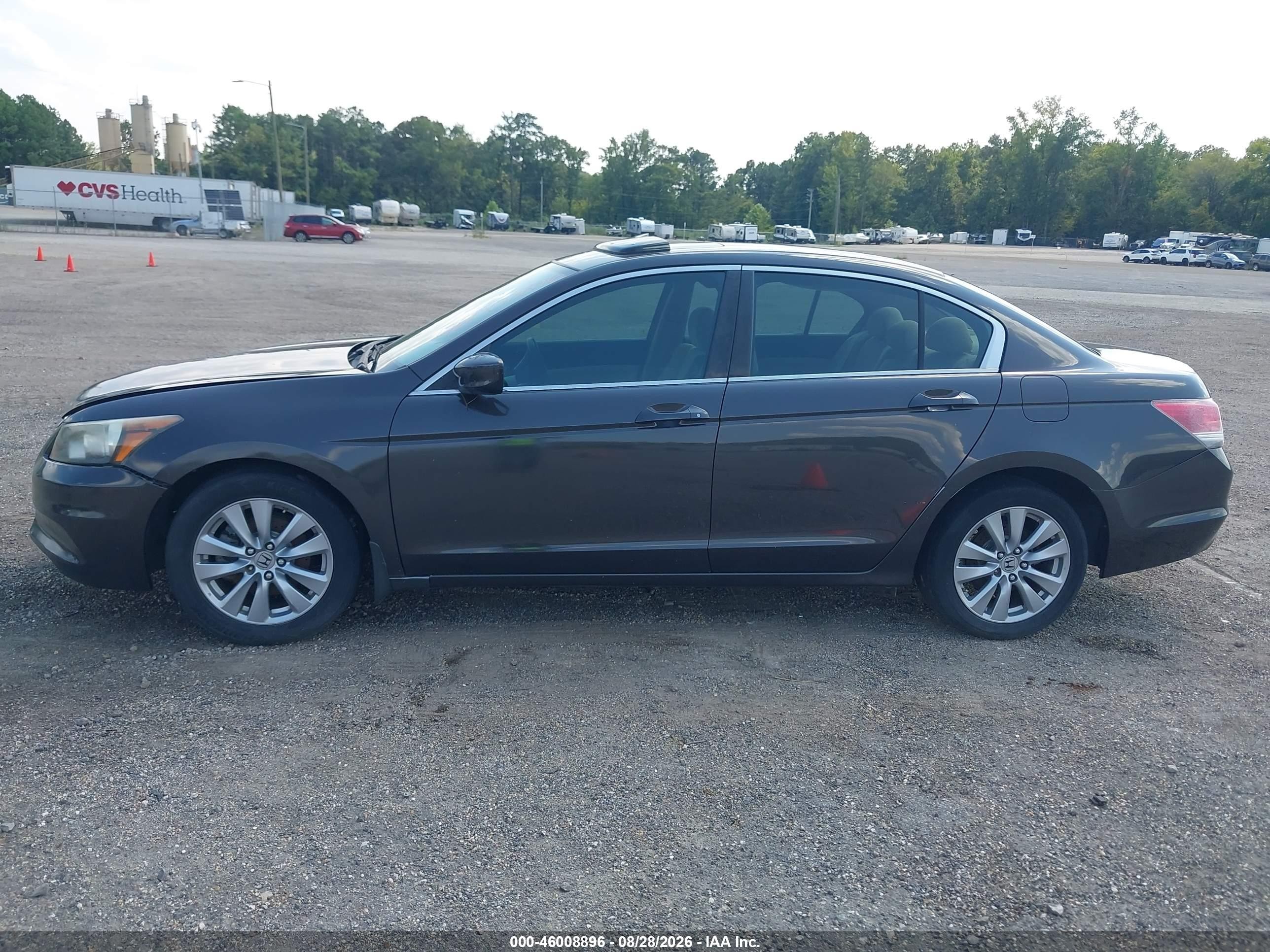 2012 Honda Accord 2.4 Ex Коричневый vin: 1HGCP2F79CA015072