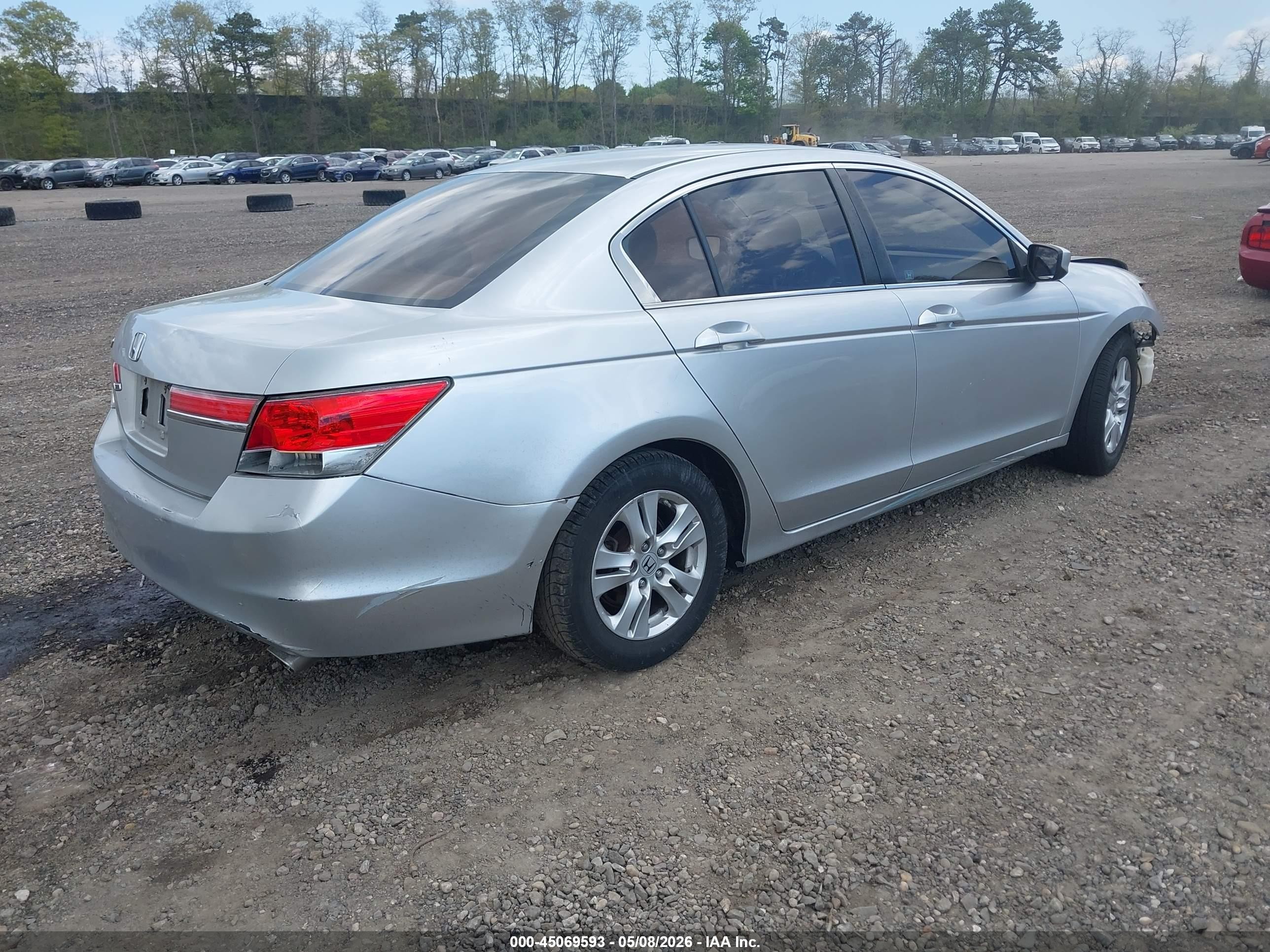 2012 Honda Accord 2.4 Ex Silver vin: 1HGCP2F79CA036973