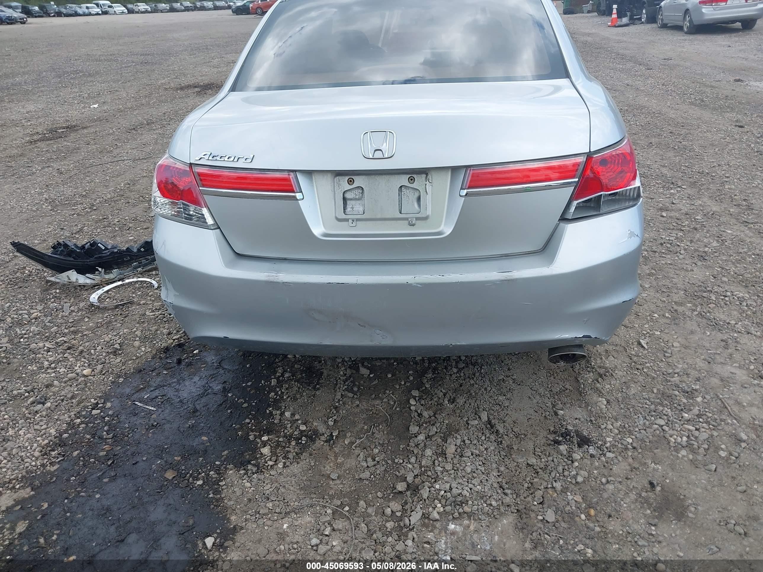 2012 Honda Accord 2.4 Ex Silver vin: 1HGCP2F79CA036973