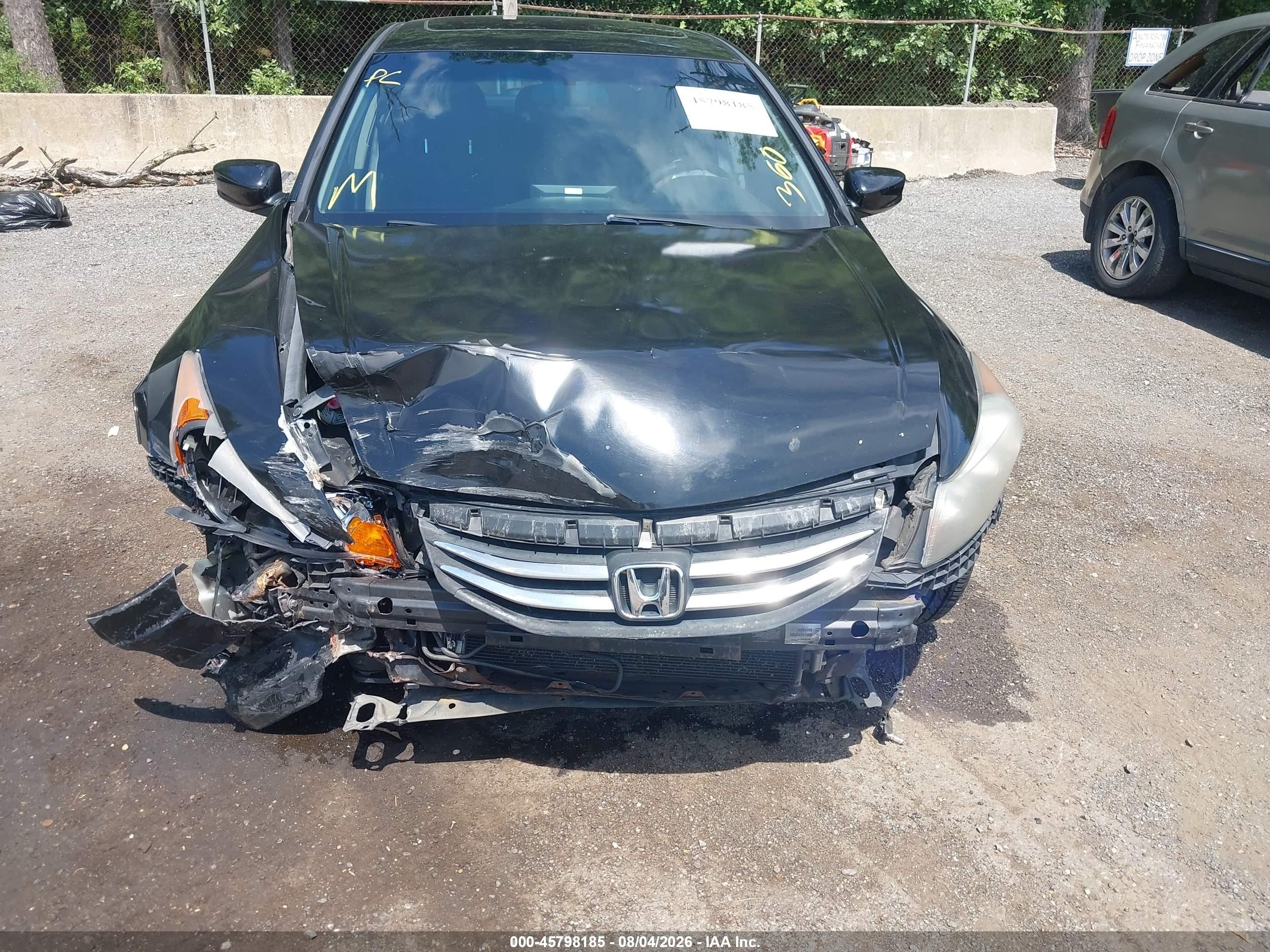 2012 Honda Accord 2.4 Ex Black vin: 1HGCP2F79CA159902