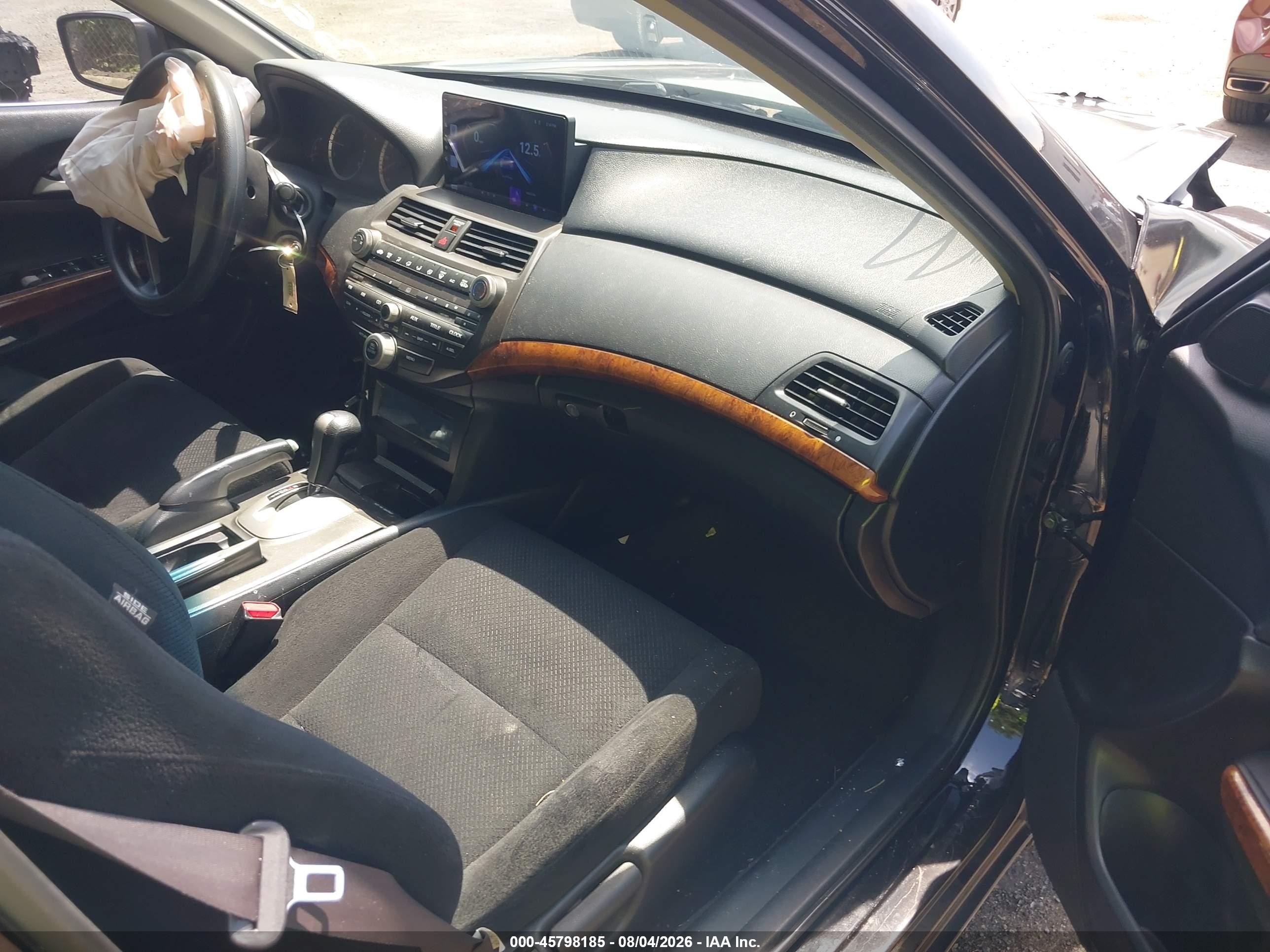 2012 Honda Accord 2.4 Ex Black vin: 1HGCP2F79CA159902