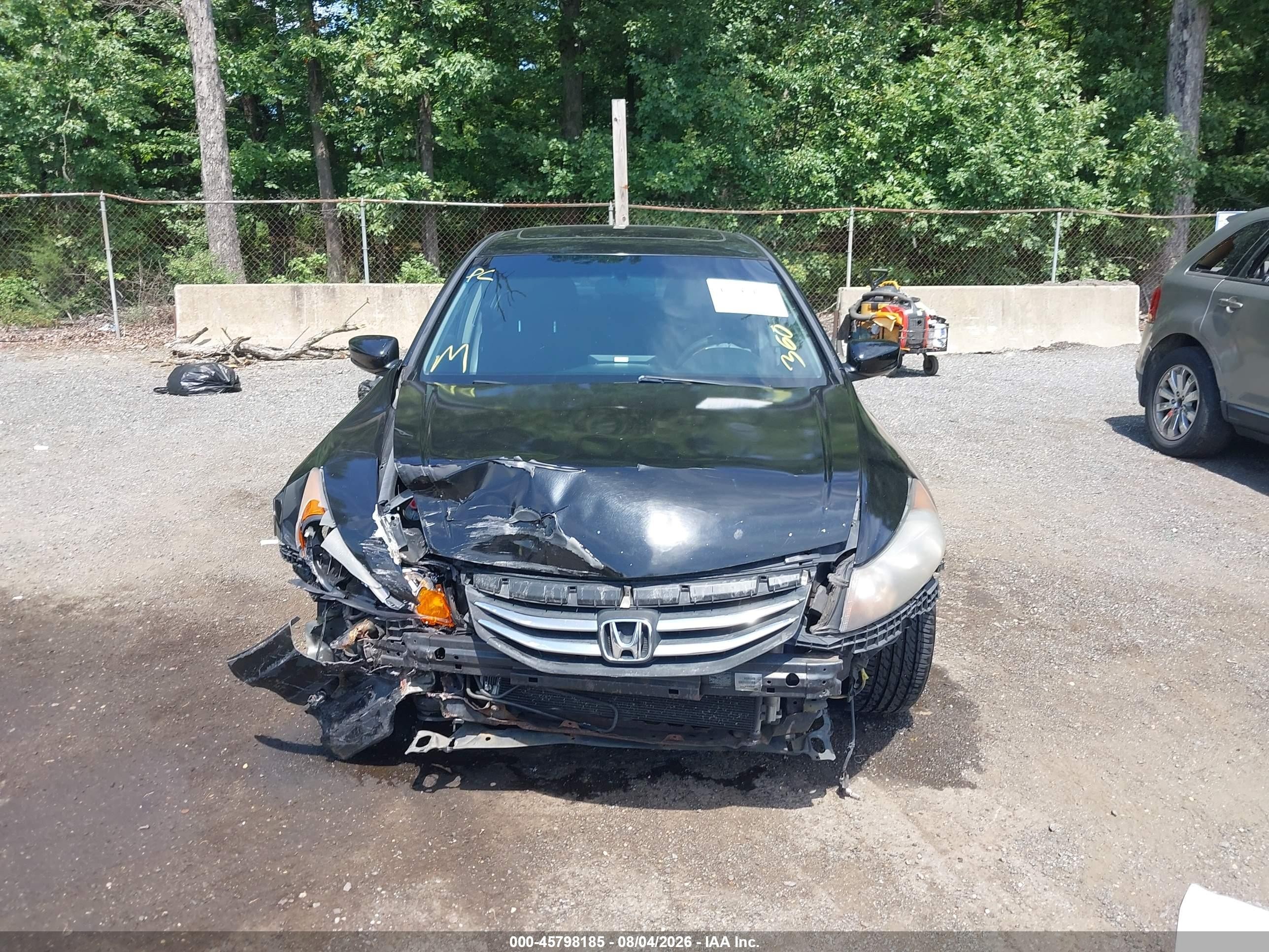 2012 Honda Accord 2.4 Ex Black vin: 1HGCP2F79CA159902