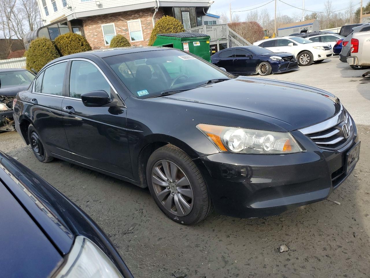 2012 Honda Accord Ex Black vin: 1HGCP2F79CA202067