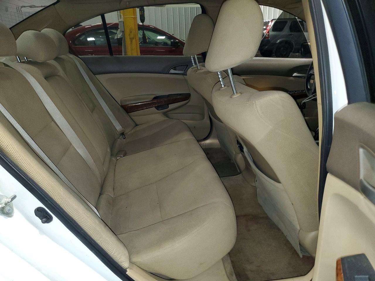 2010 Honda Accord Ex White vin: 1HGCP2F7XAA019838