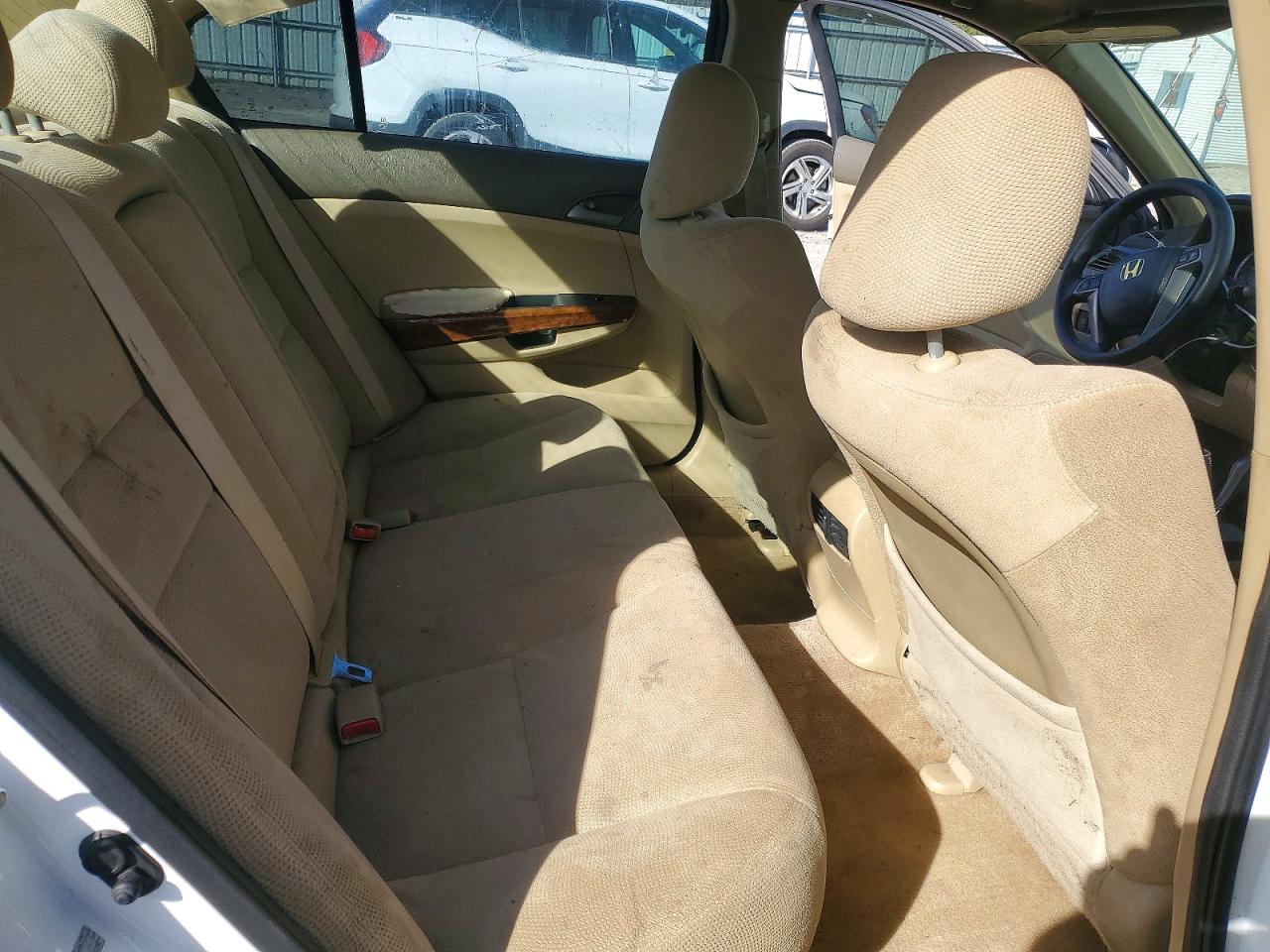 2010 Honda Accord Ex White vin: 1HGCP2F7XAA044934