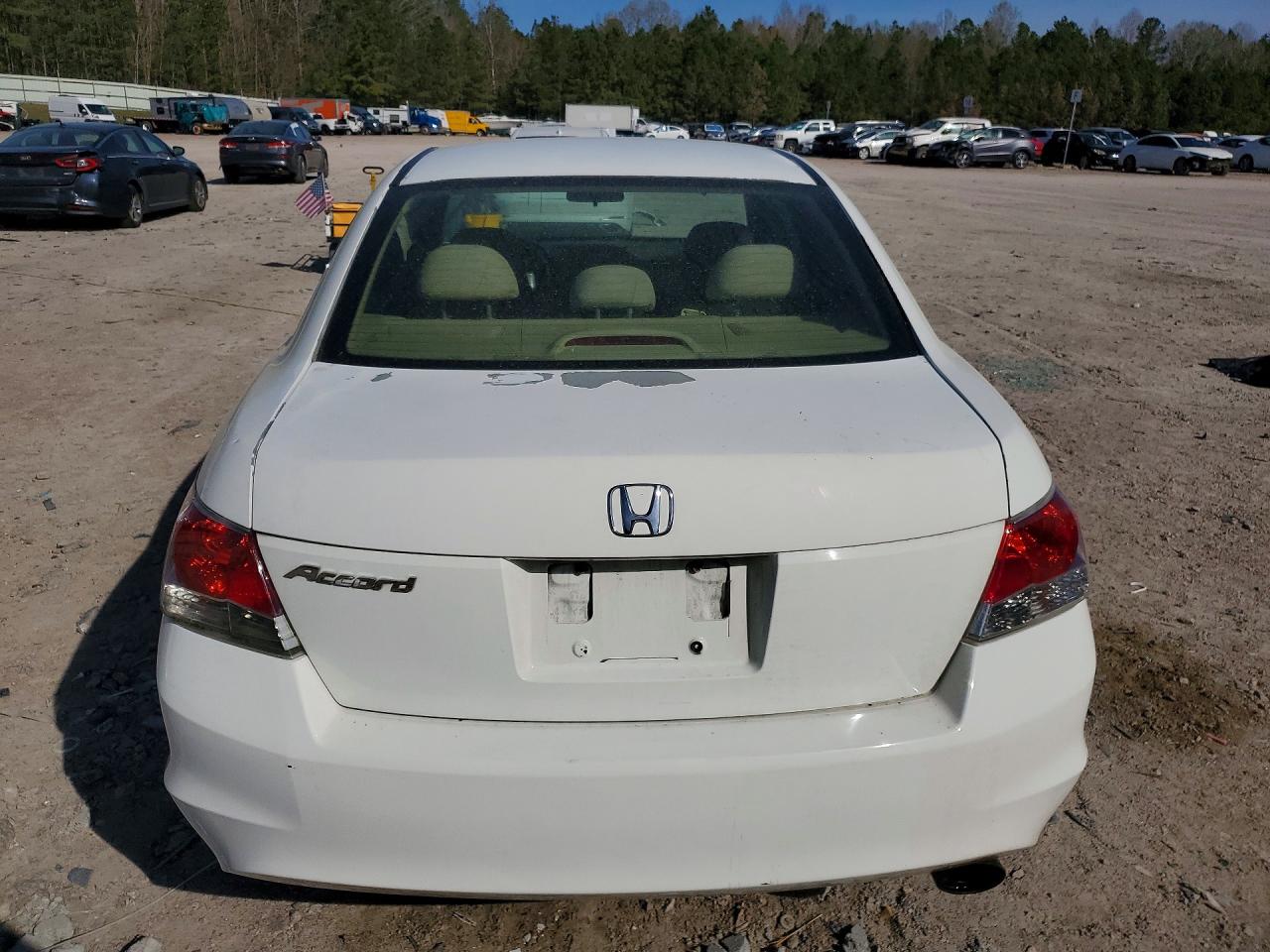 2010 Honda Accord Ex White vin: 1HGCP2F7XAA044934