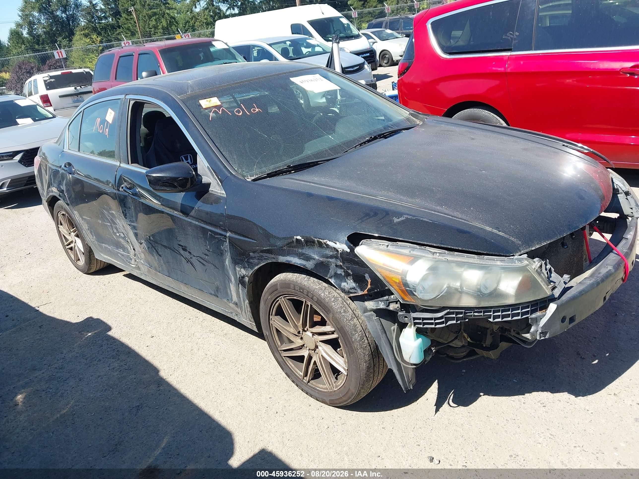 2010 Honda Accord 2.4 Ex Black vin: 1HGCP2F7XAA054881