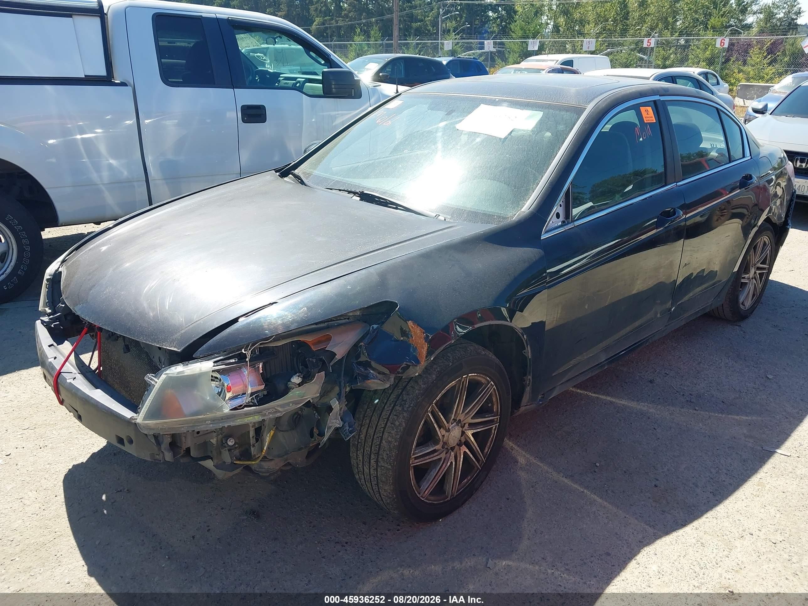2010 Honda Accord 2.4 Ex Black vin: 1HGCP2F7XAA054881