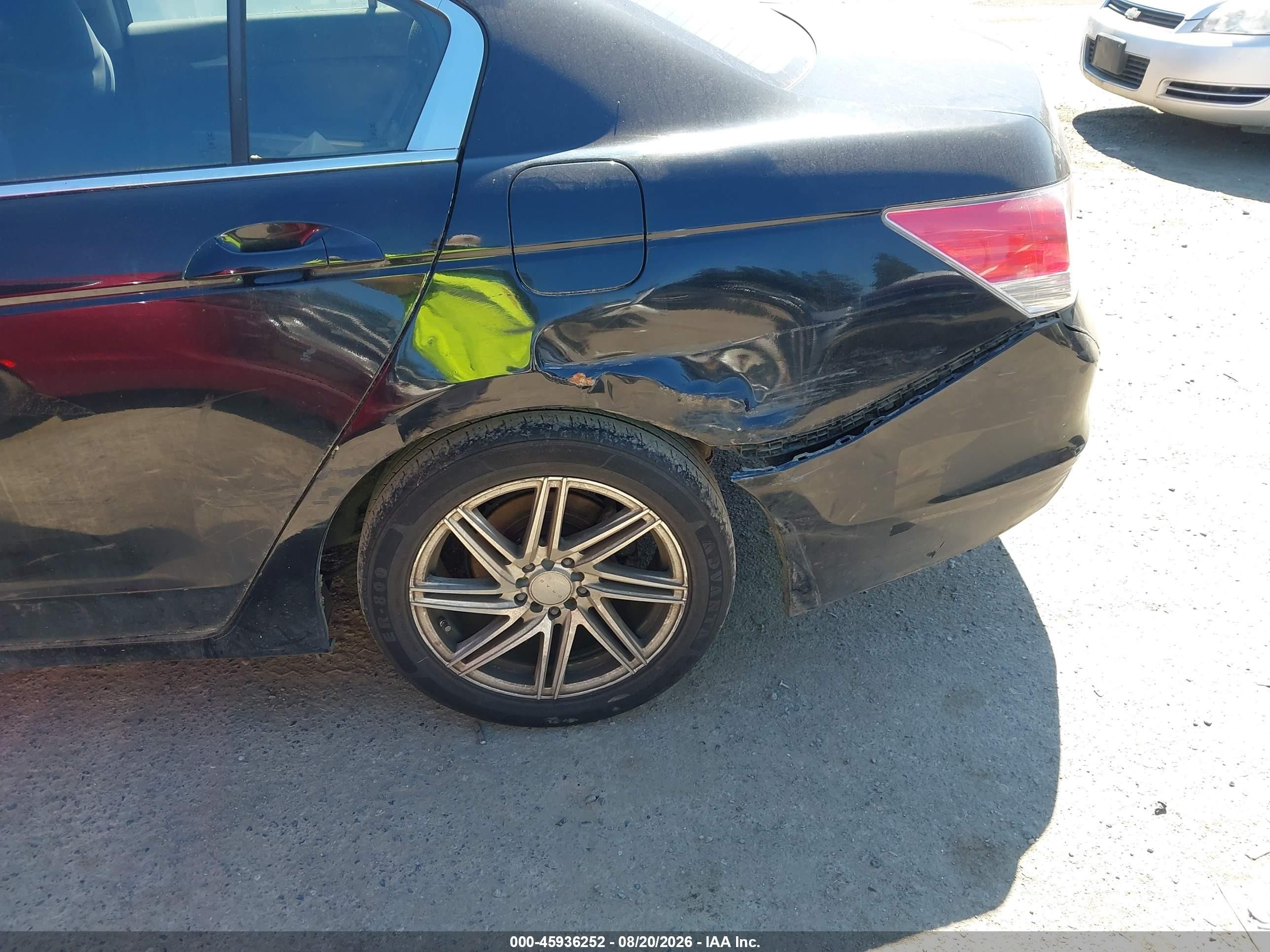 2010 Honda Accord 2.4 Ex Black vin: 1HGCP2F7XAA054881