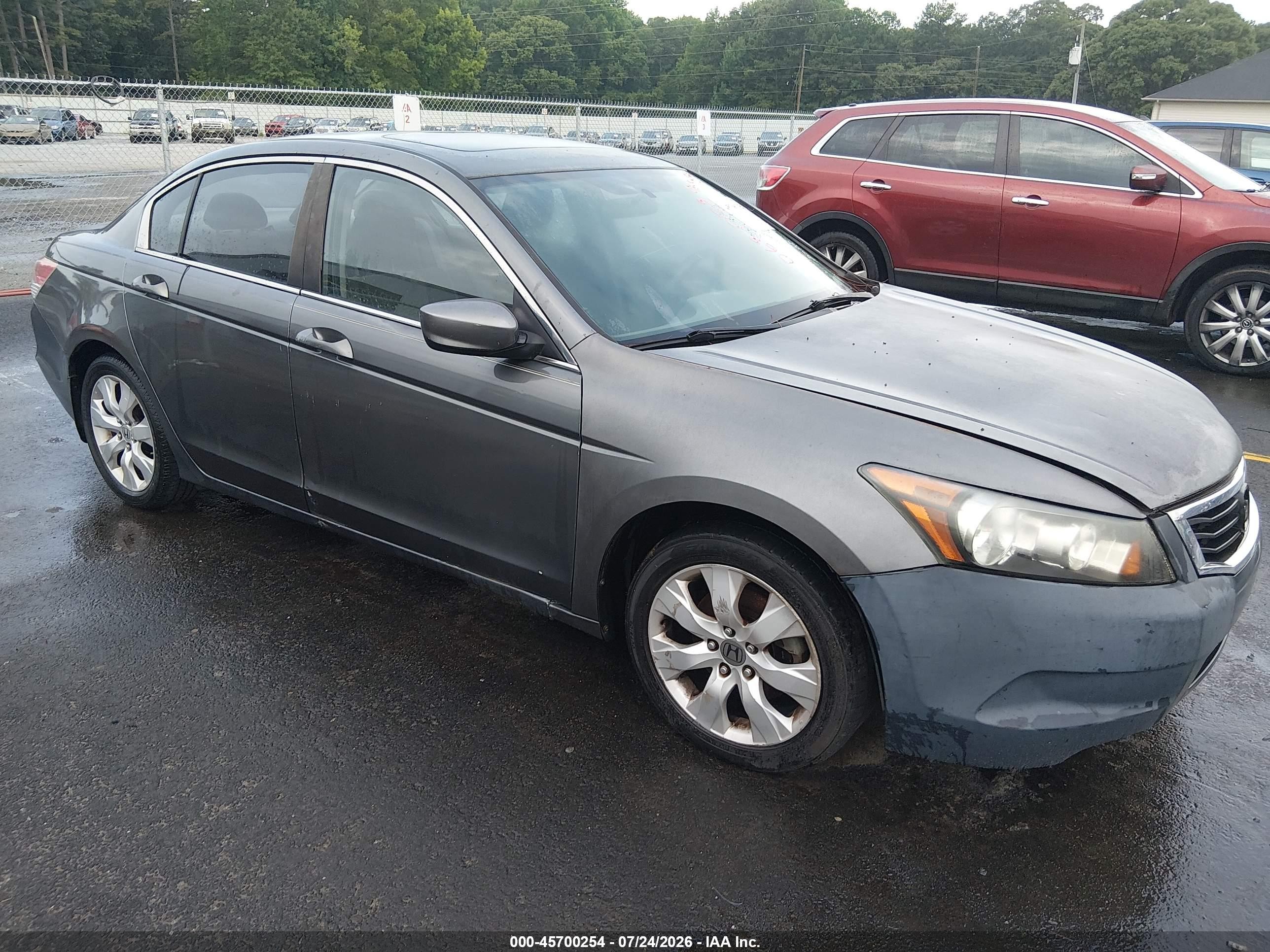 2010 Honda Accord 2.4 Ex Gray vin: 1HGCP2F7XAA068053