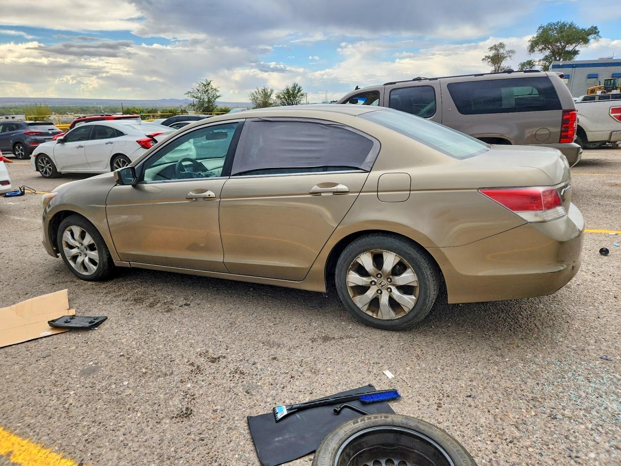 2010 Honda Accord Ex Gold vin: 1HGCP2F7XAA107689