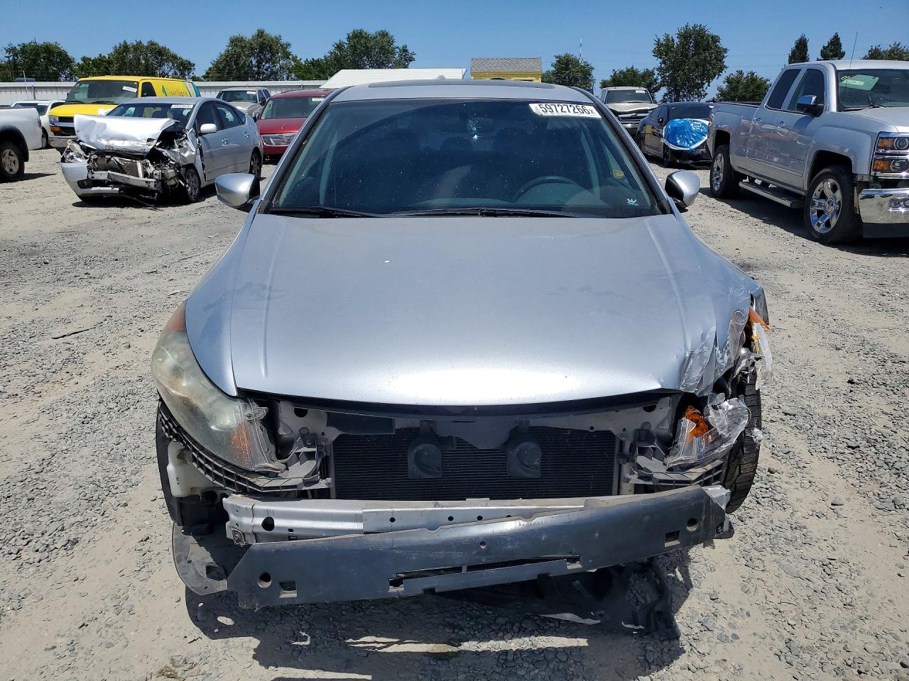 2010 Honda Accord Ex Silver vin: 1HGCP2F7XAA142104