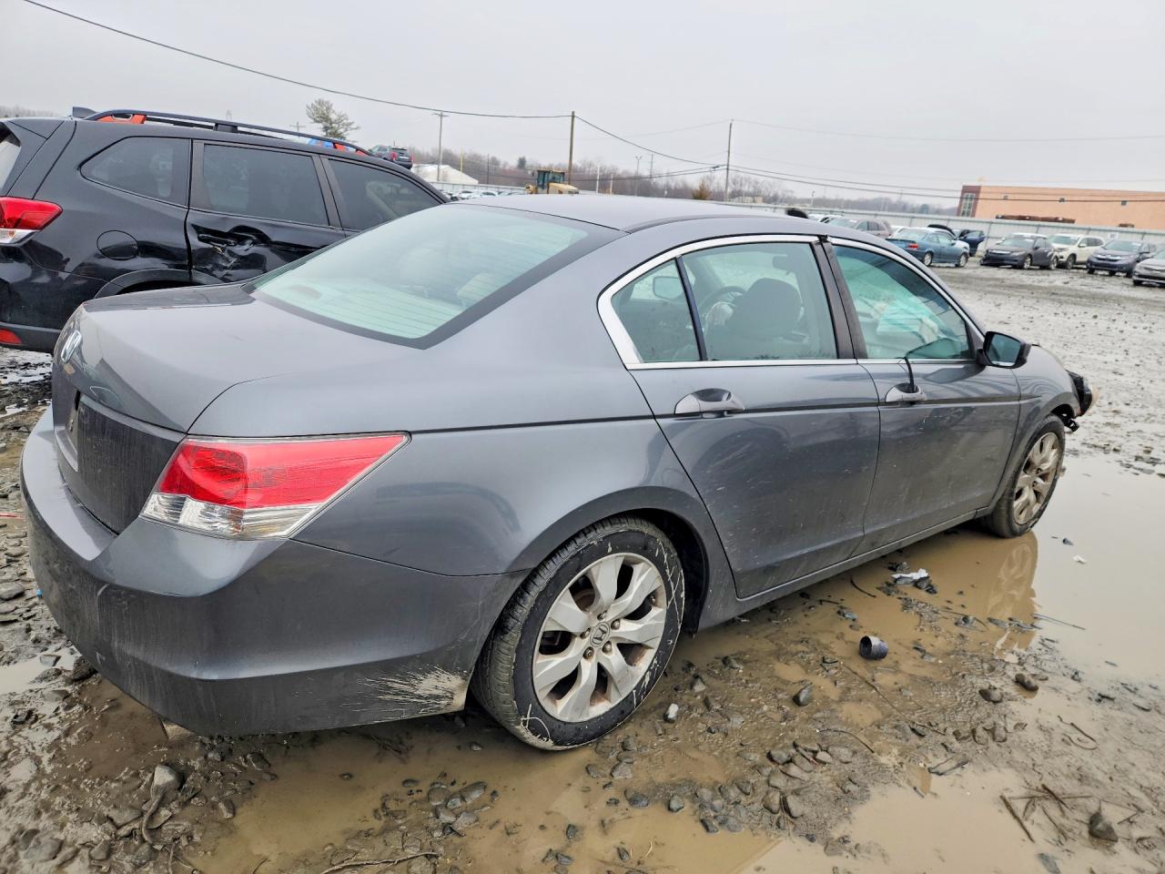 2010 Honda Accord Ex Серый vin: 1HGCP2F7XAA163616