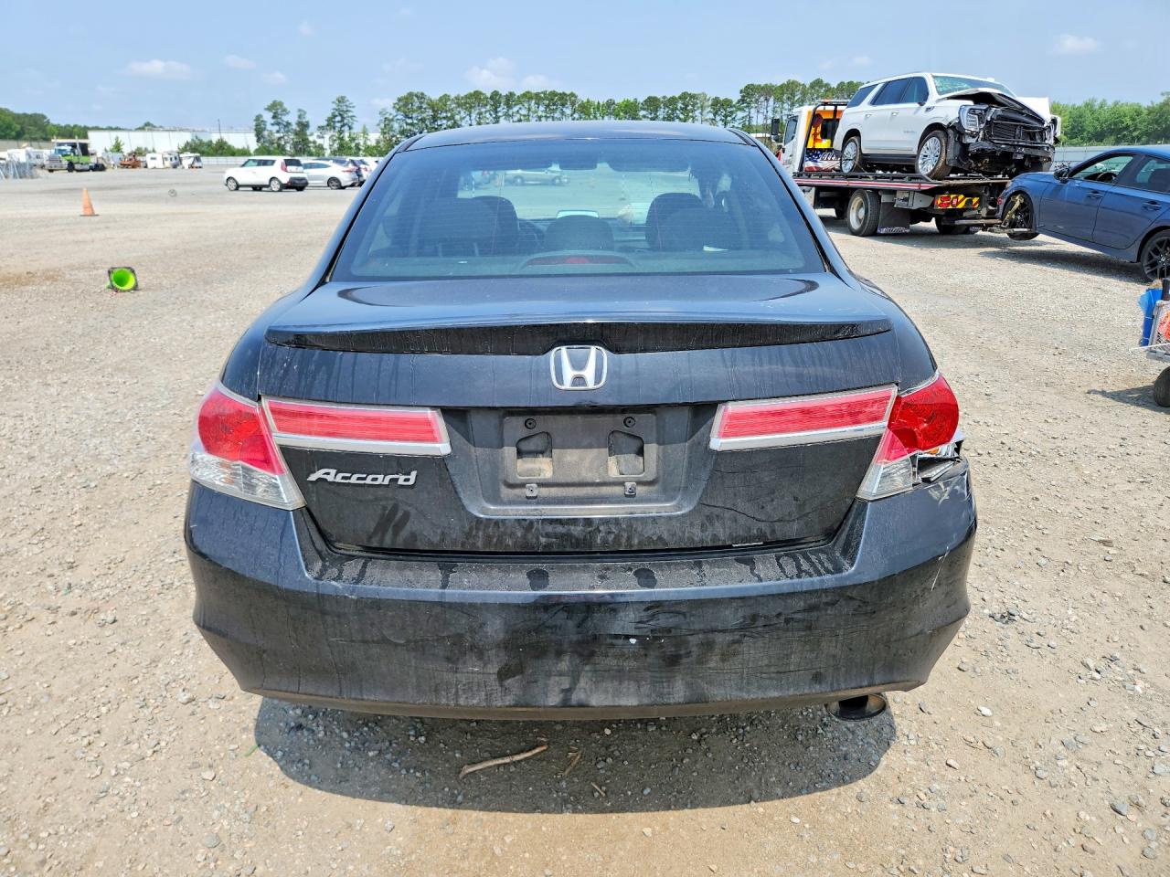 2011 Honda Accord Ex Black vin: 1HGCP2F7XBA002233