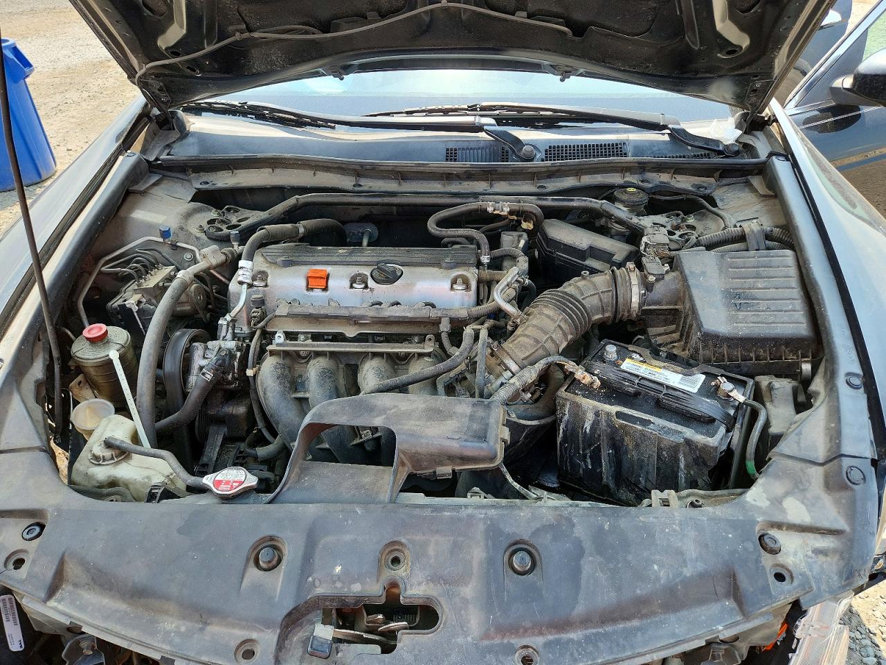 2011 Honda Accord Ex Black vin: 1HGCP2F7XBA002233